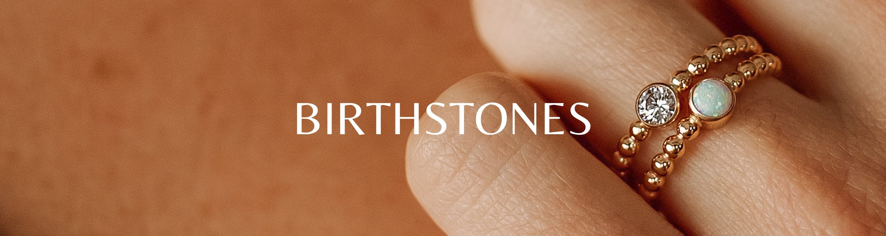 Birthstone Rings - Nolia Jewelry - Meaningful + Sustainably Handcrafted Jewelry