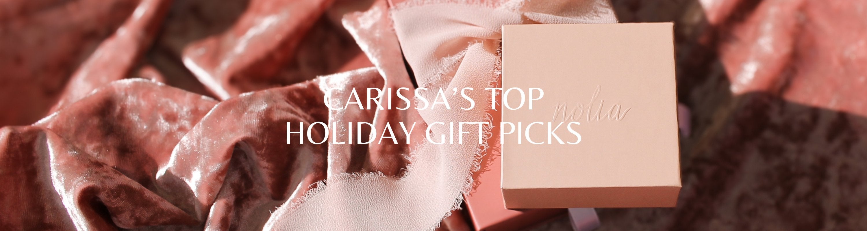 Carissa's Top Holiday Gift Picks - Nolia Jewelry - Meaningful + Sustainably Handcrafted Jewelry