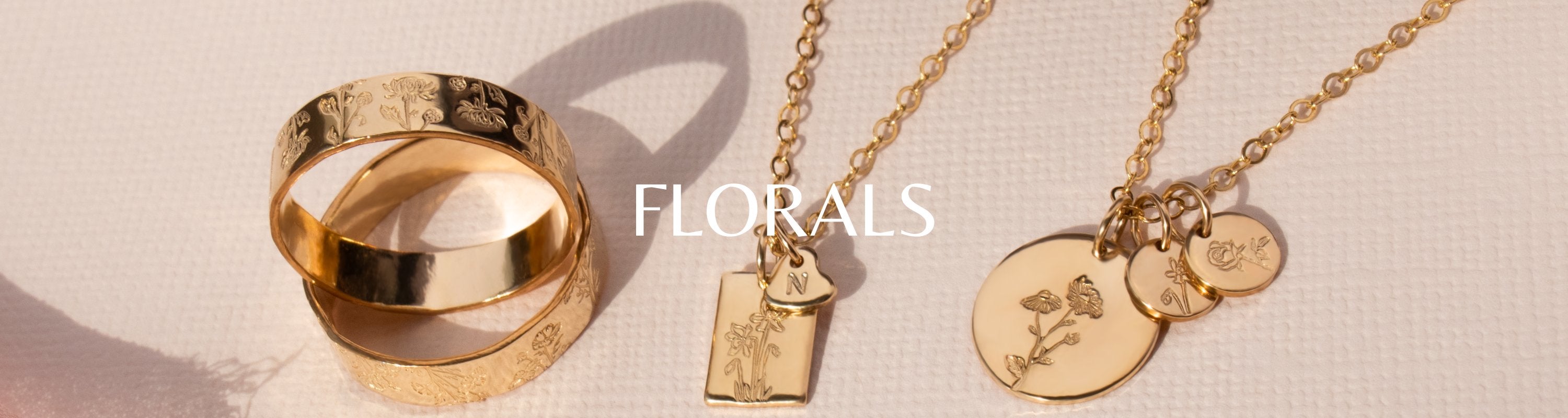 Floral Collection - Nolia Jewelry - Meaningful + Sustainably Handcrafted Jewelry