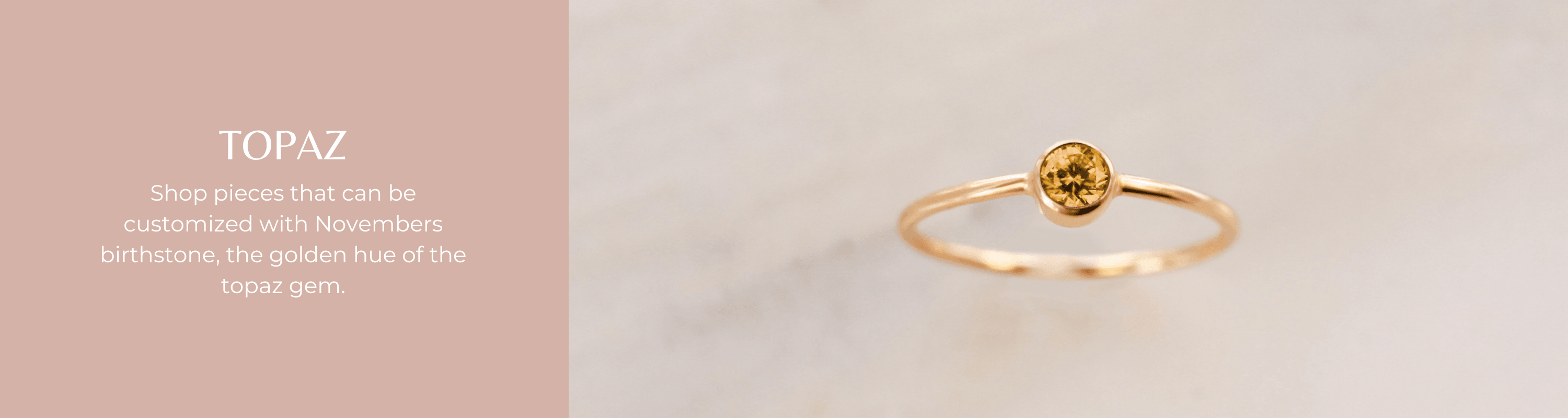 Yellow Topaz • November's Birthstone - Nolia Jewelry - Meaningful + Sustainably Handcrafted Jewelry