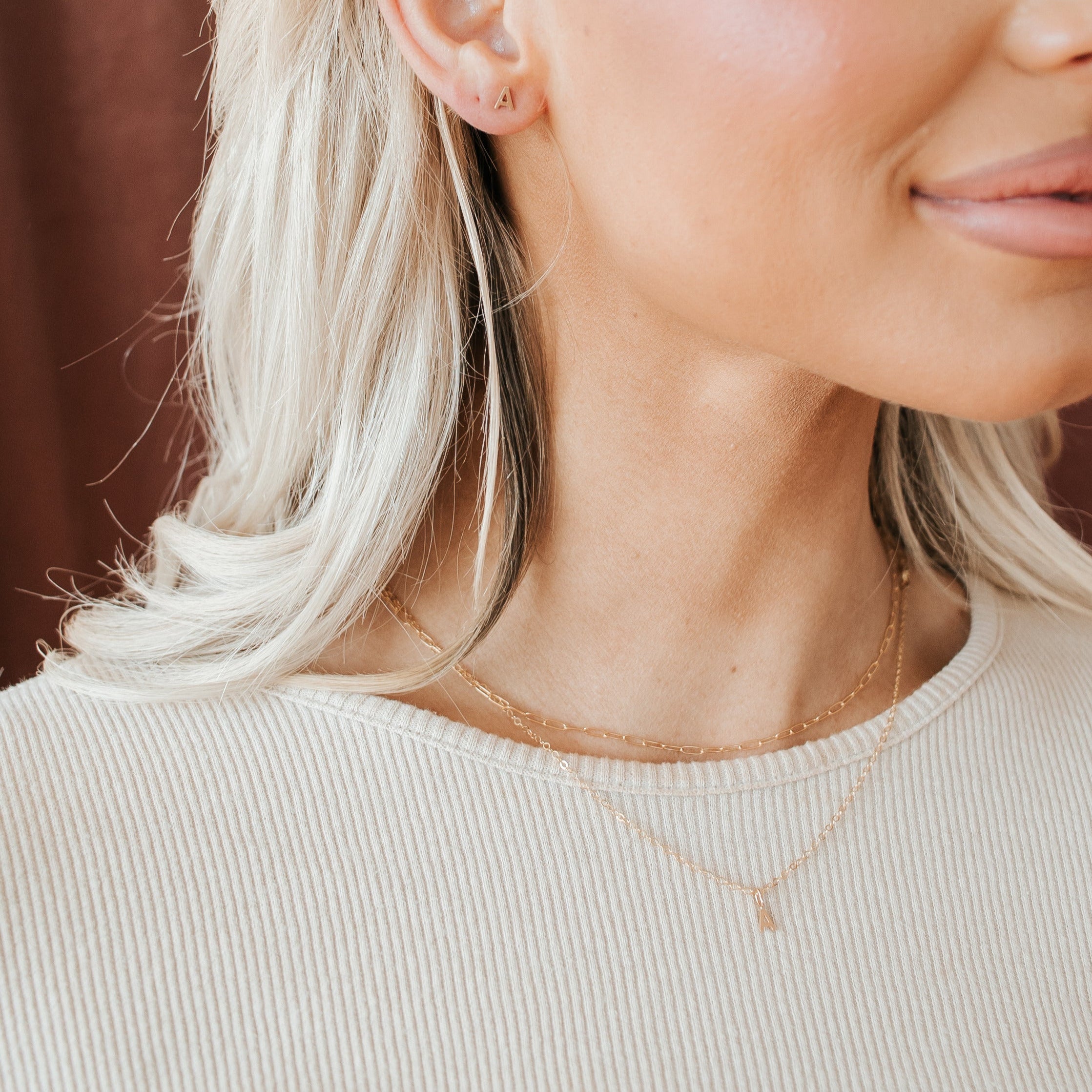 Modern Paperclip Chain Necklace