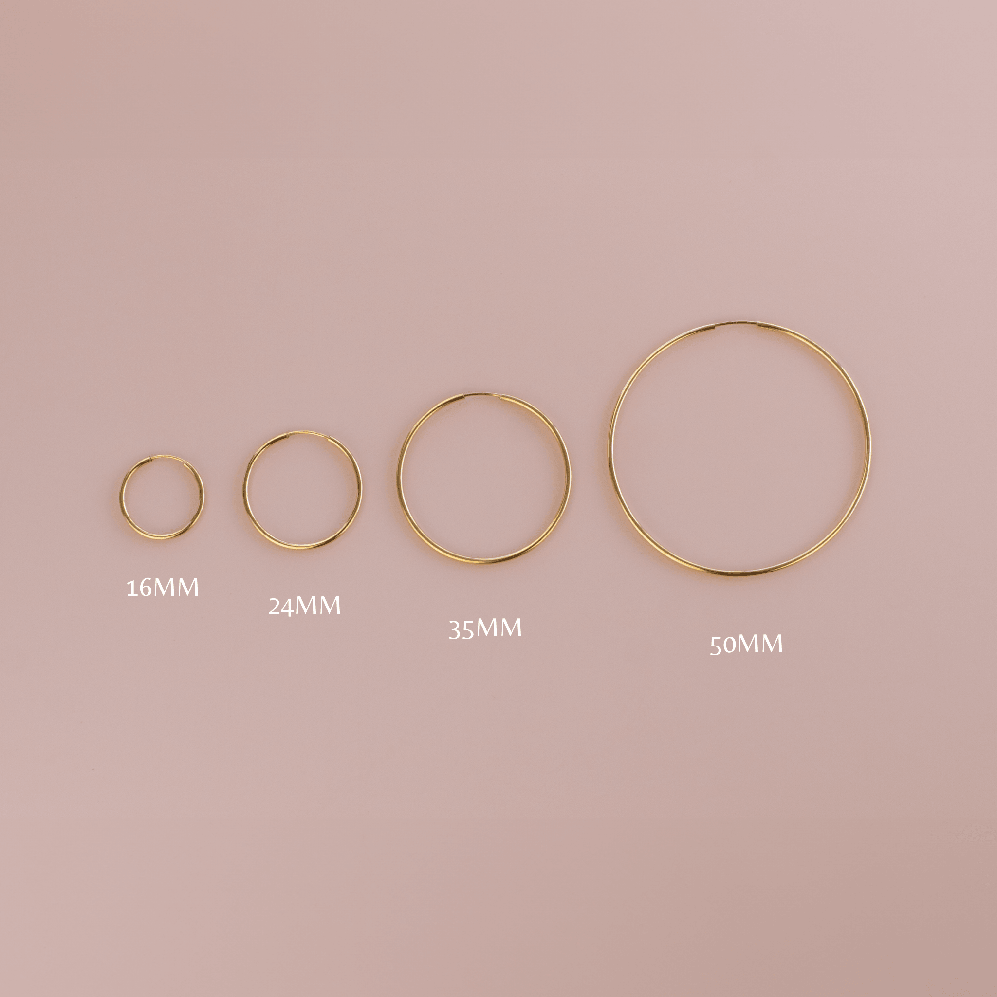 24/7 Endless Hoop Earrings - Nolia Jewelry - Meaningful + Sustainably Handcrafted Jewelry