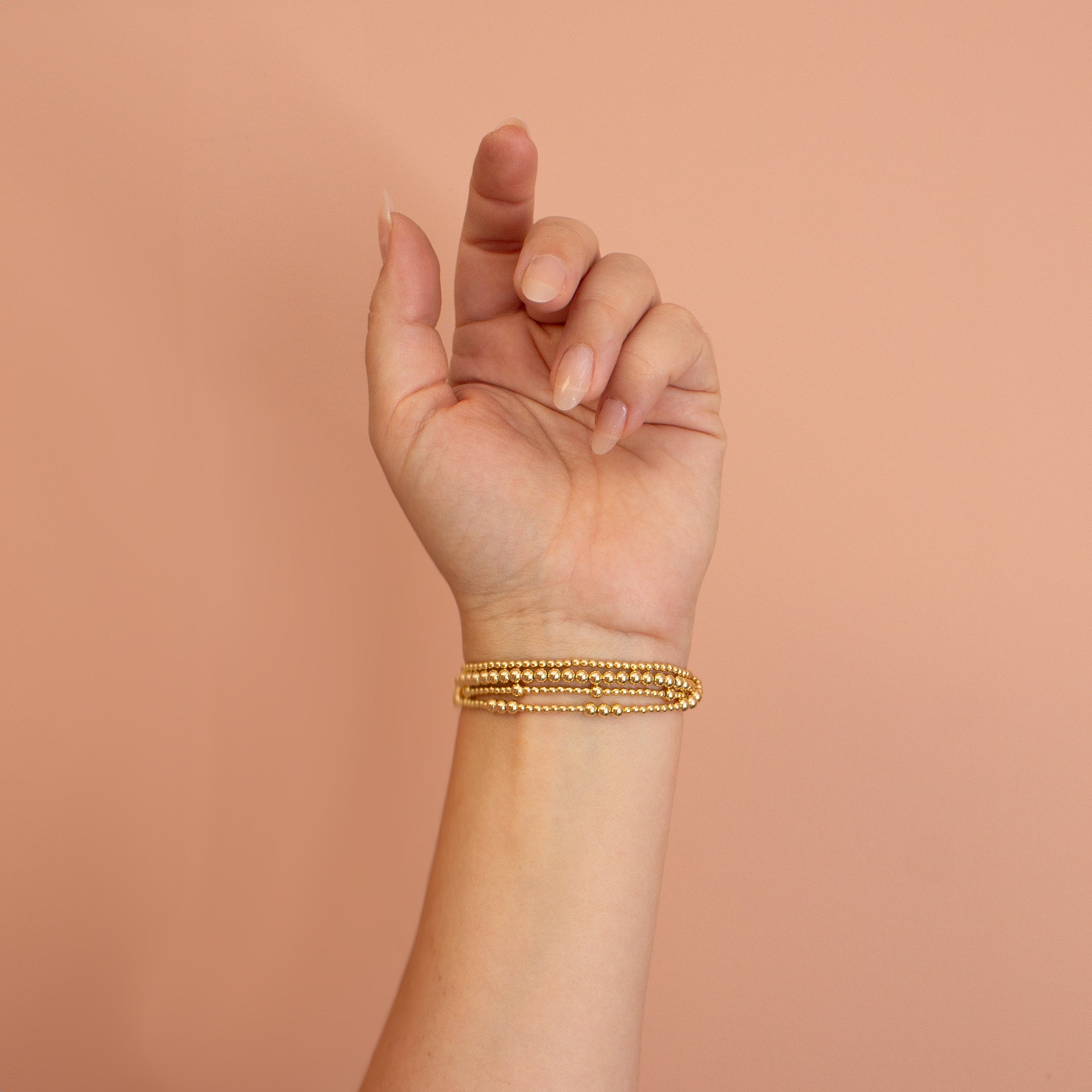 Poppy Beaded Stretch Bracelet