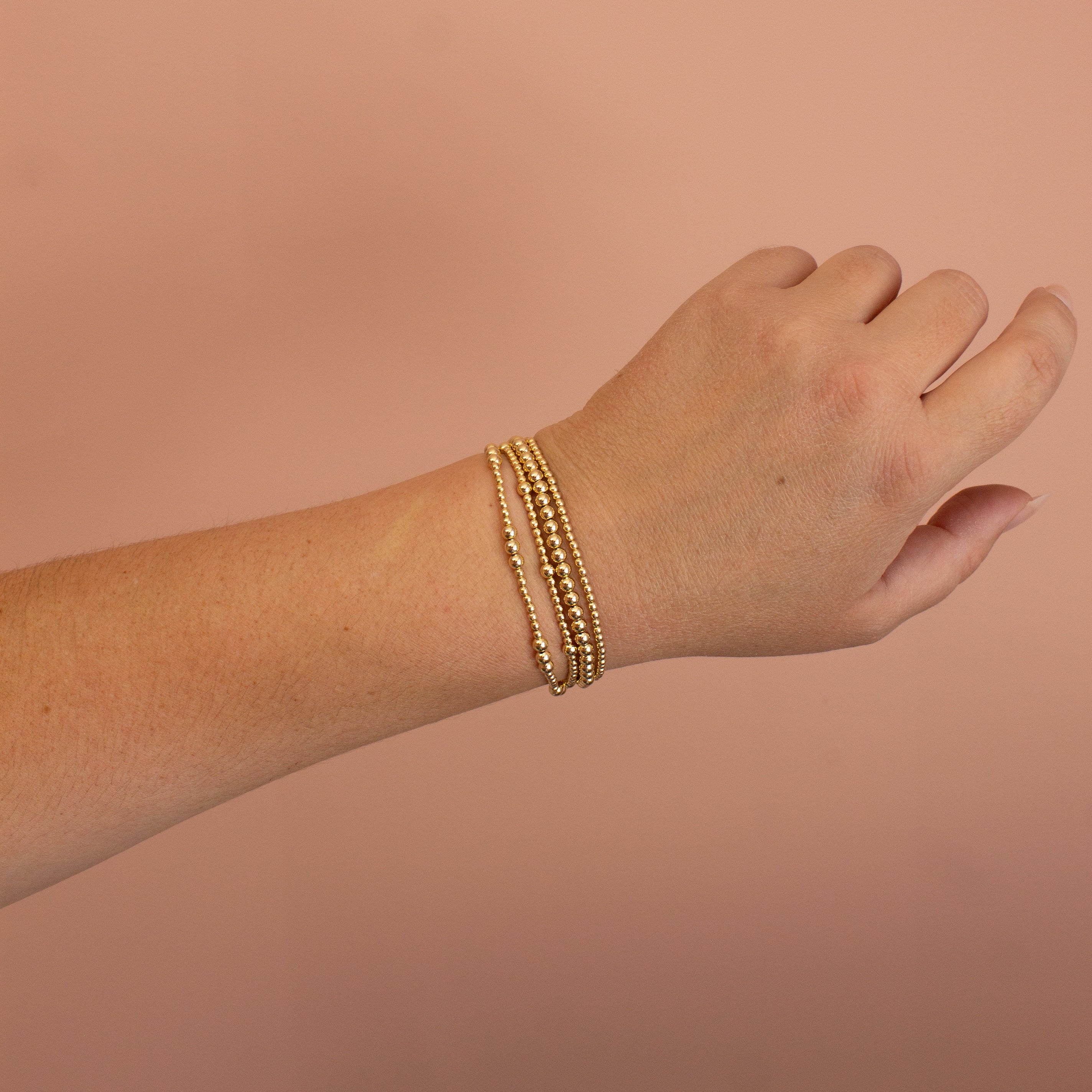 Poppy Beaded Stretch Bracelet