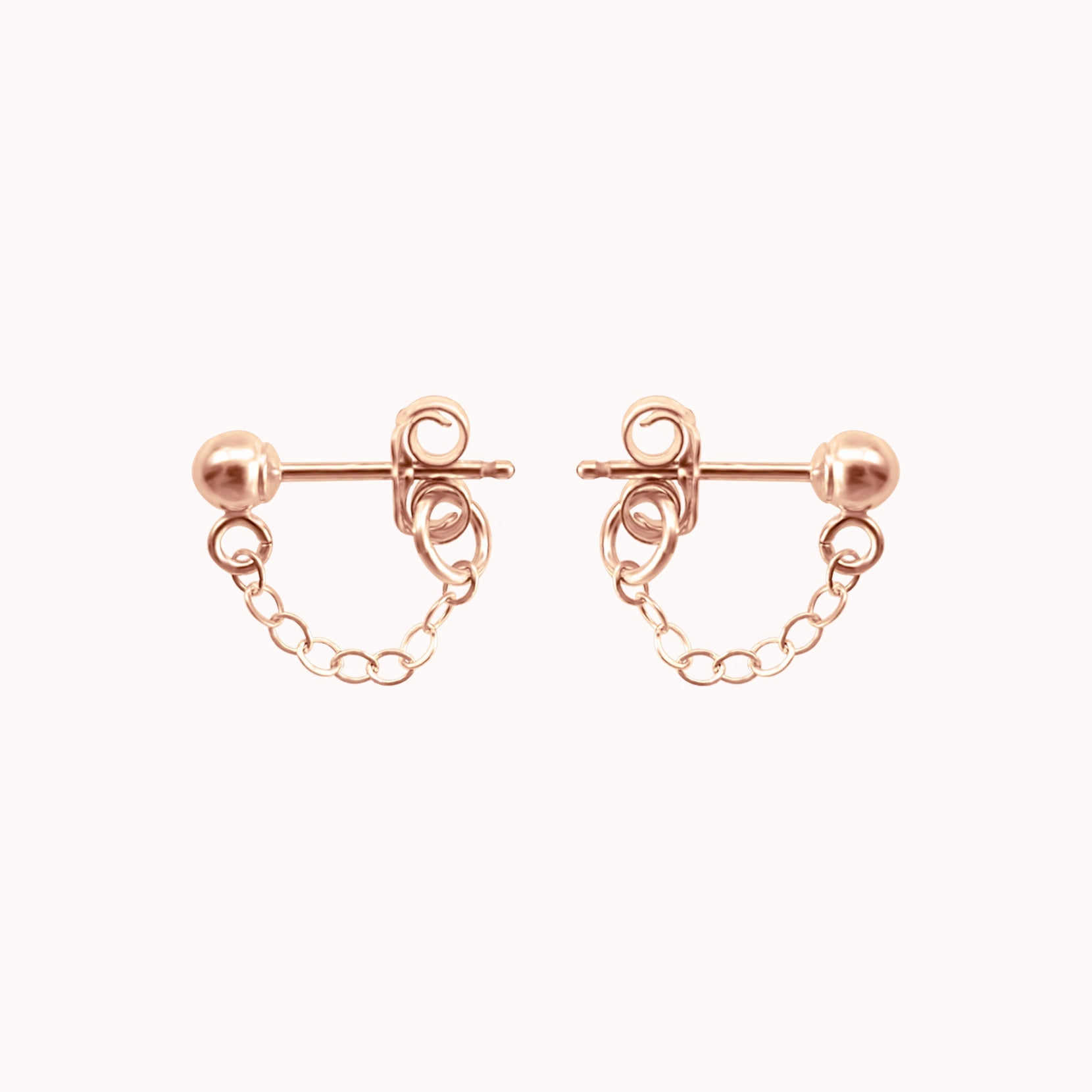 Chain Cuff Earrings