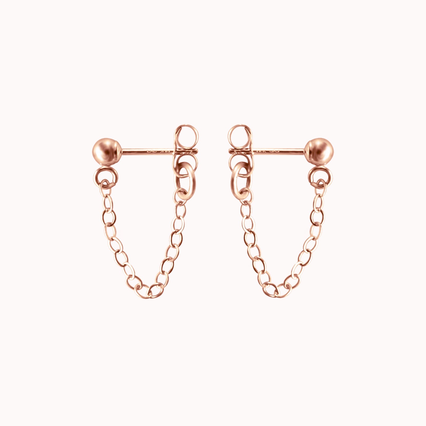 Chain Loop Earrings