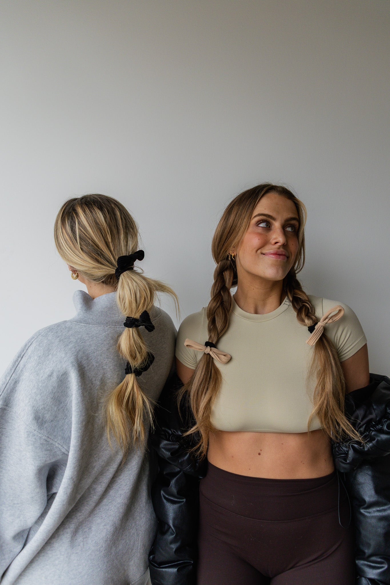 OVERSIZED BOW SLICK BACK PONYTAILS (PACK OF 3)