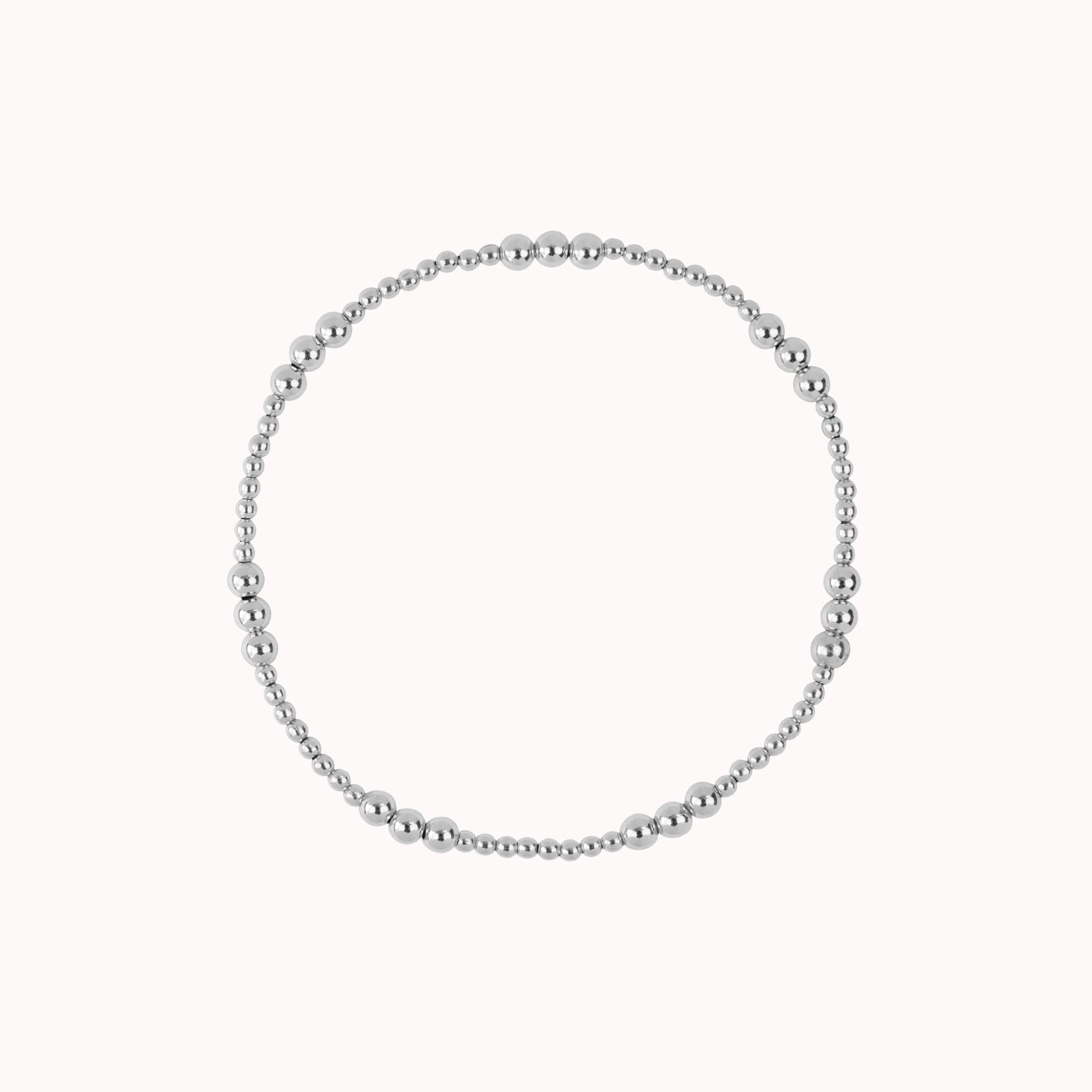 ILY Beaded Stretch Bracelet