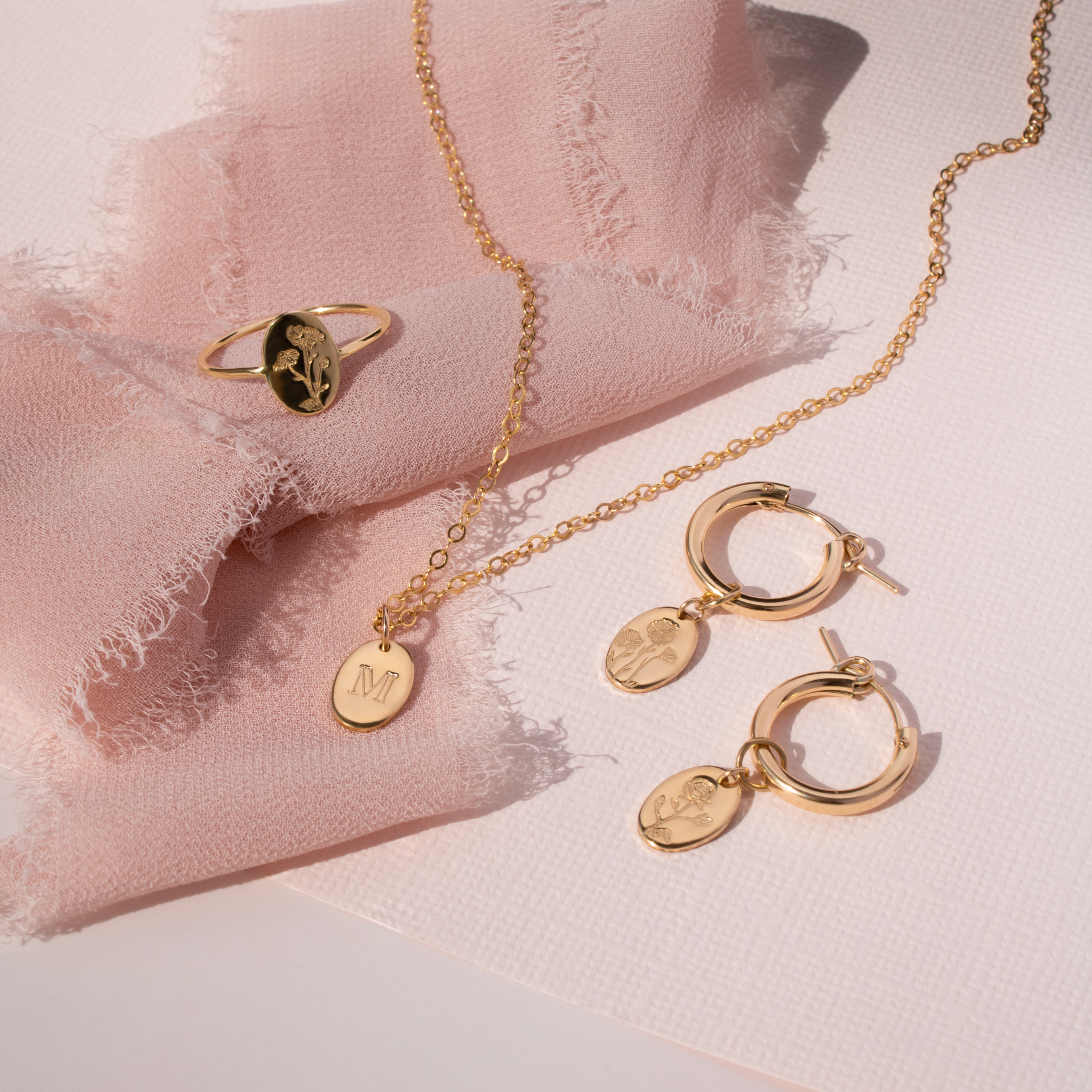 Lydia Initial Necklace