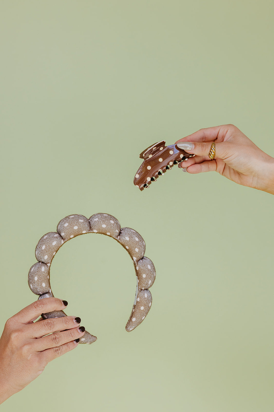 GRWM HEADBANDS (comes w/ wristies OR a midi claw)