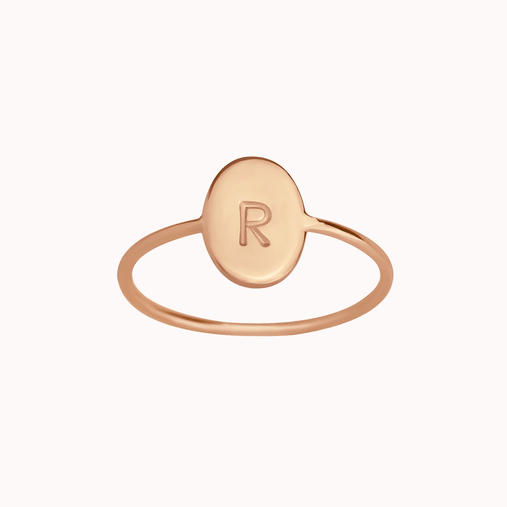 Lydia Initial Ring