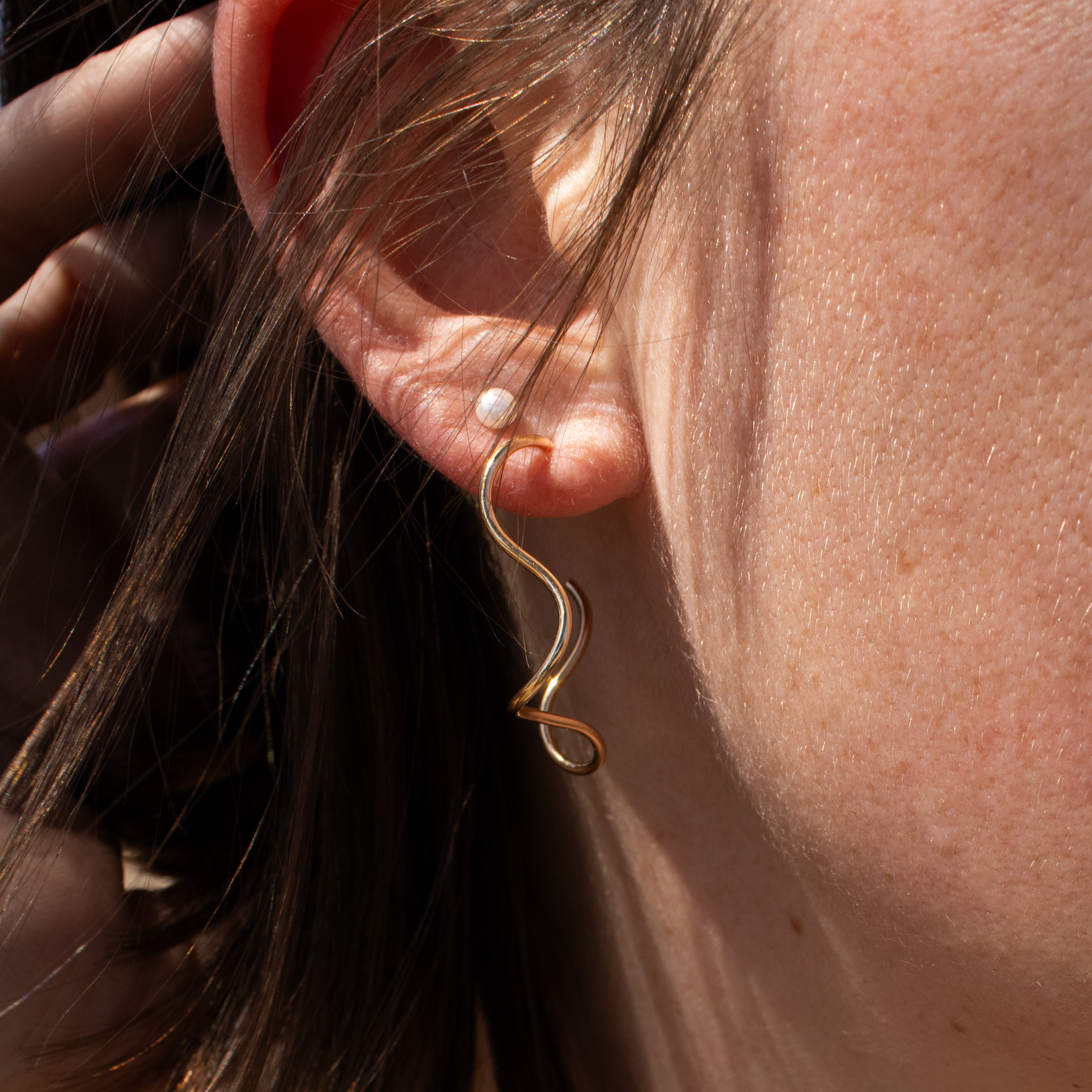 Dune Hoop Earrings
