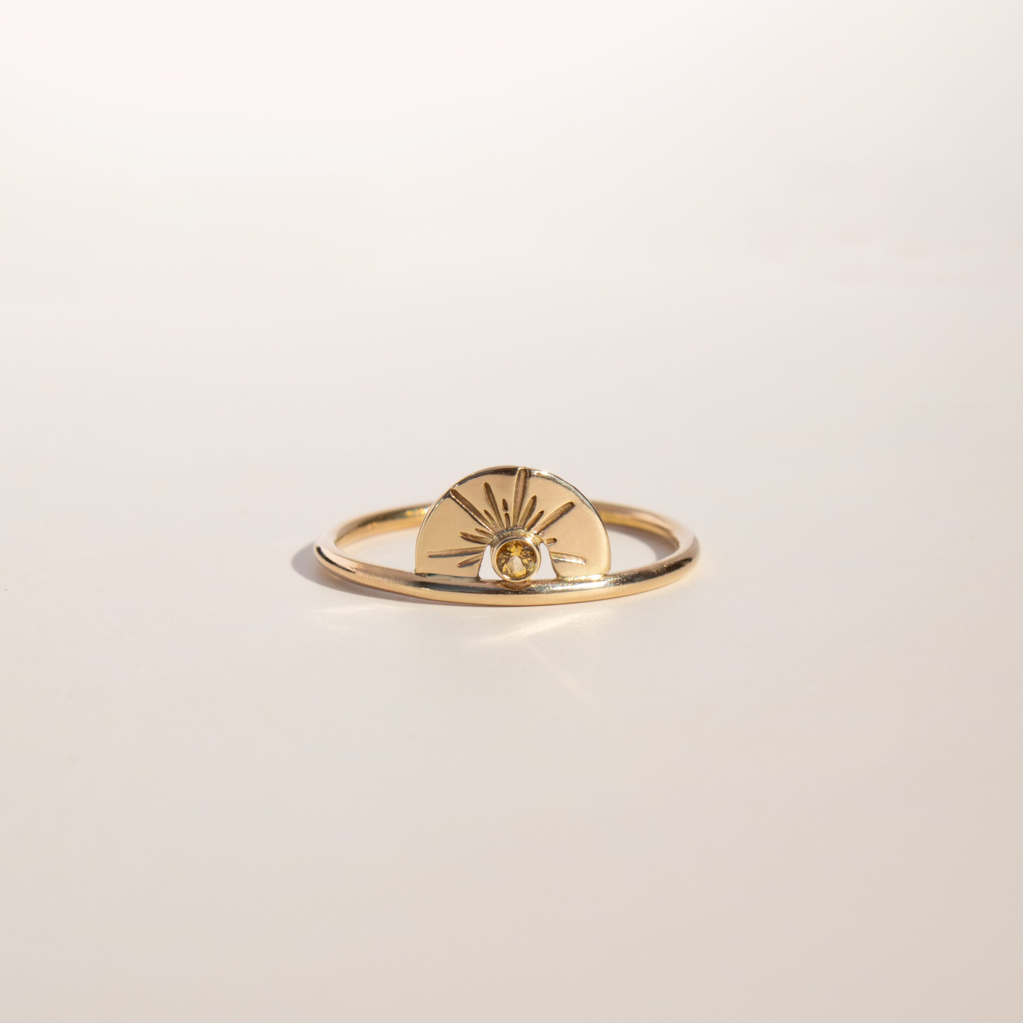 Sunrise Ring • Honey Topaz • One of a Kind