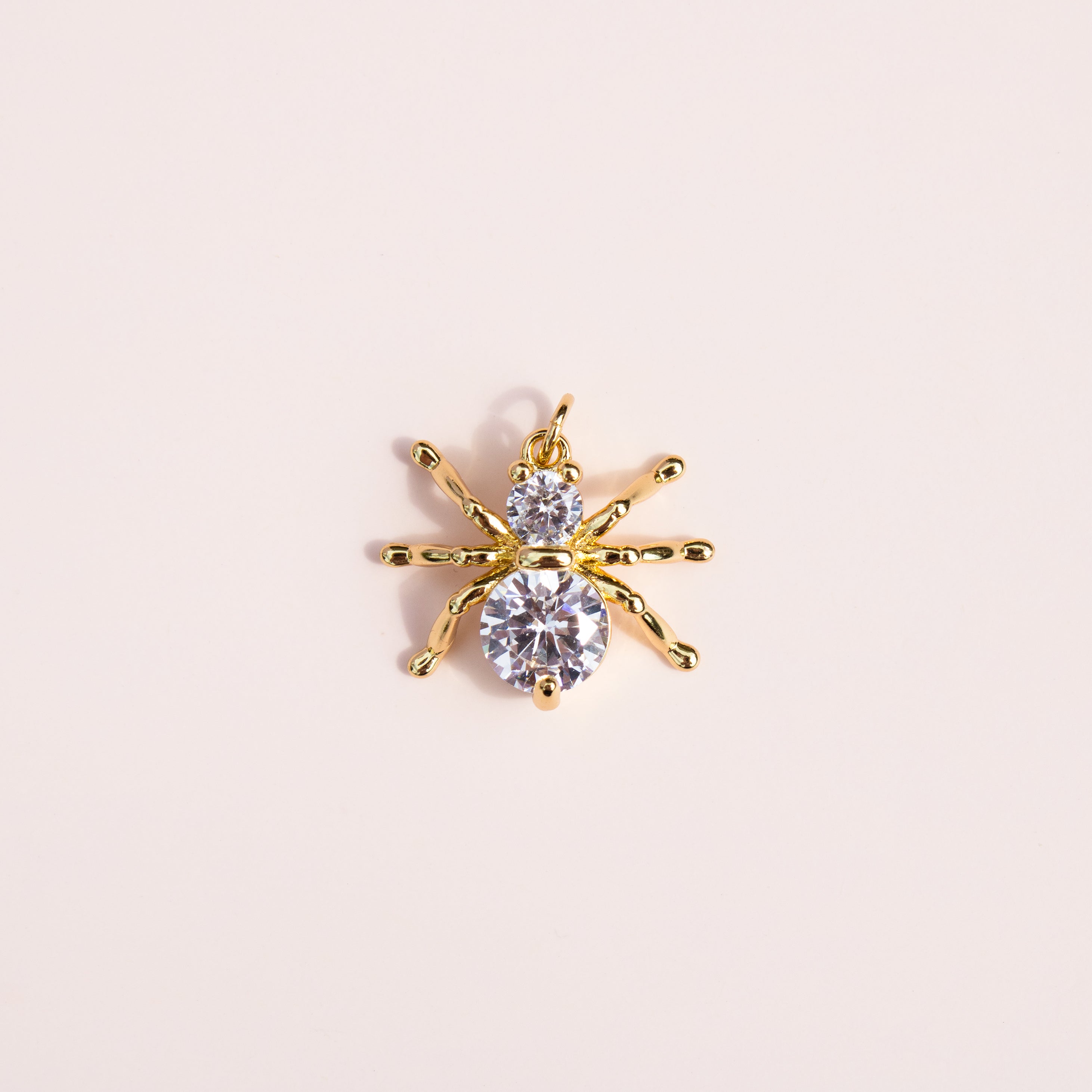 Diamond Spider Charm
