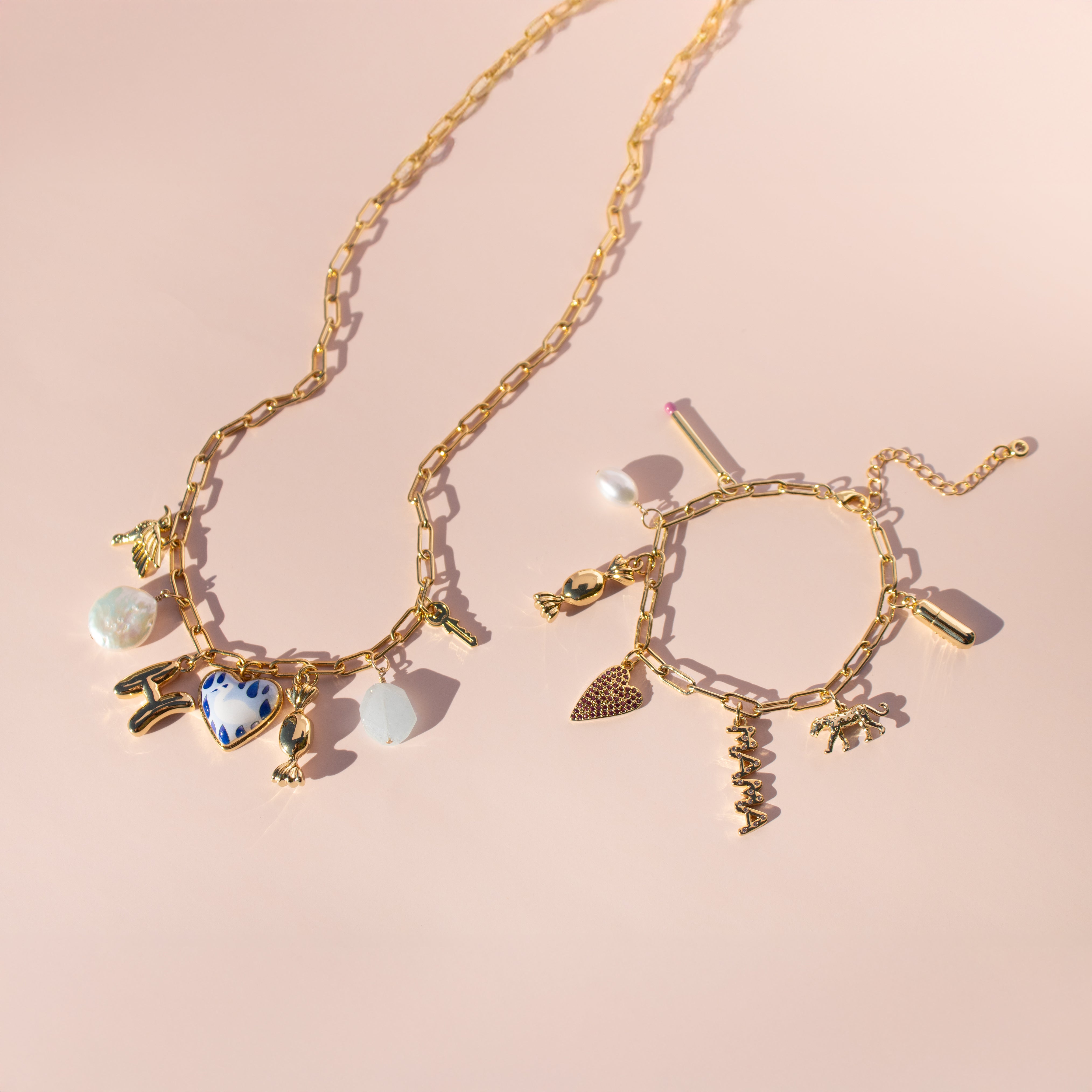 Charm Bar • Linked Paperclip Bracelet