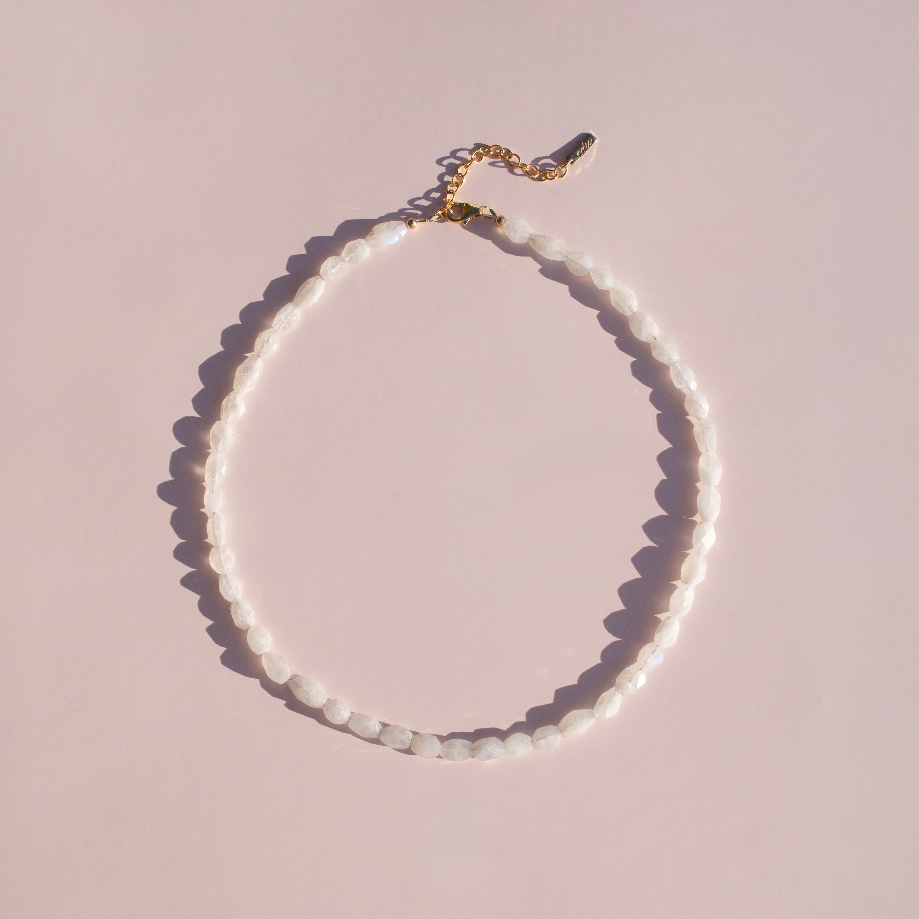 Moonstone Strand Necklace • Color Coded Collection