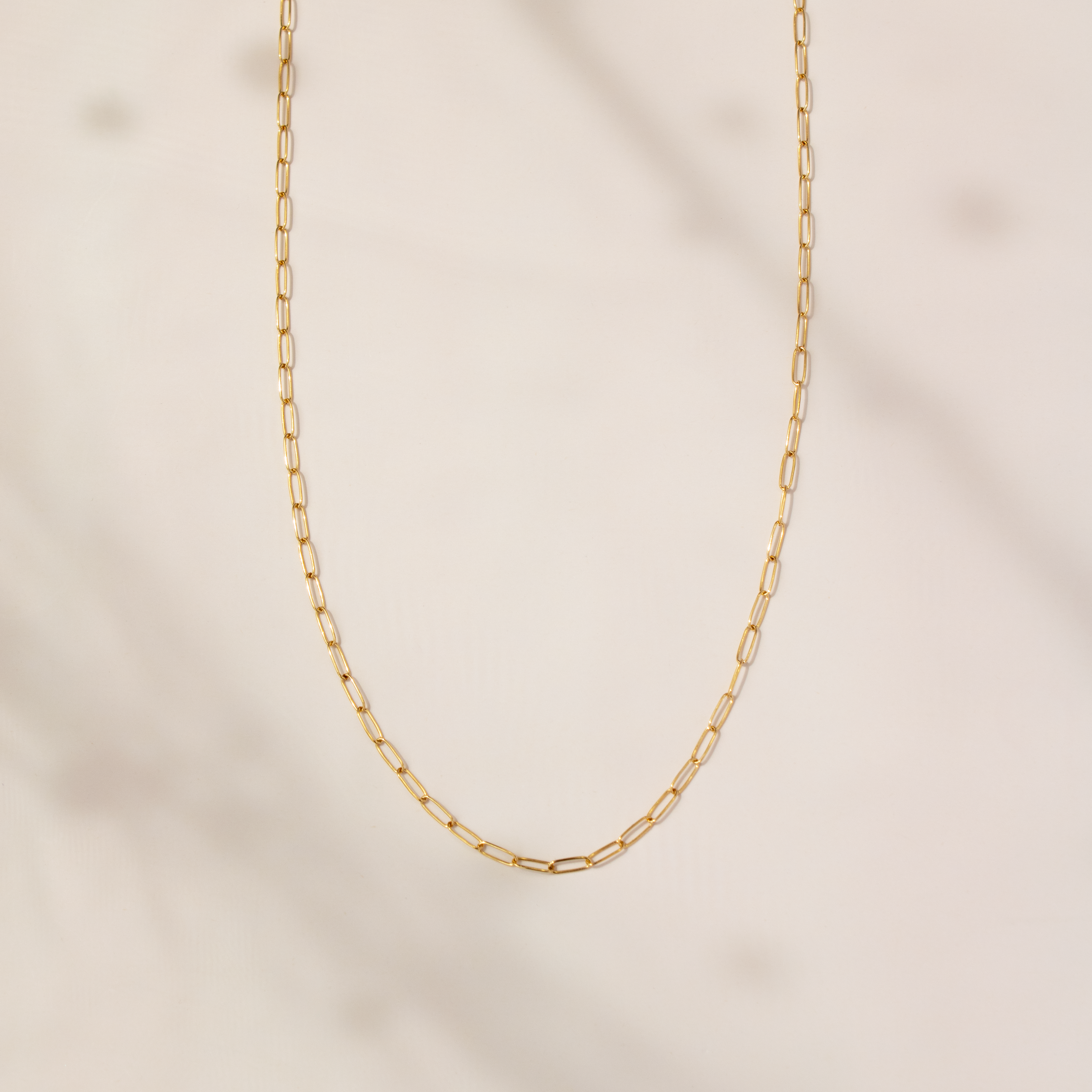Modern Paperclip Chain Necklace