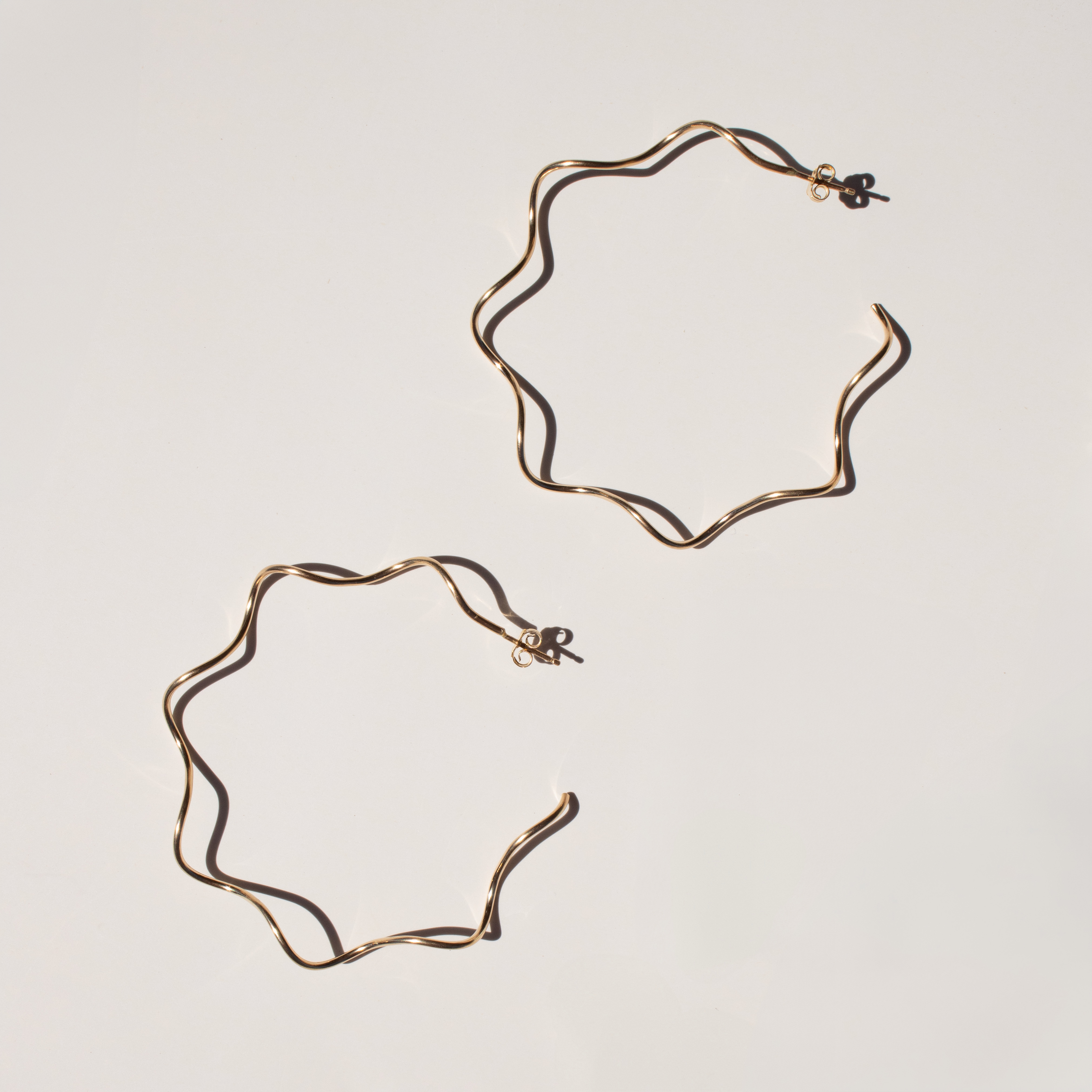 Current Hoop Earrings