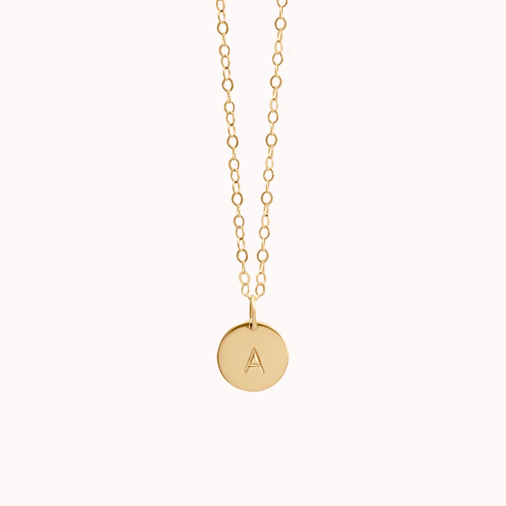 Original Initial Necklace