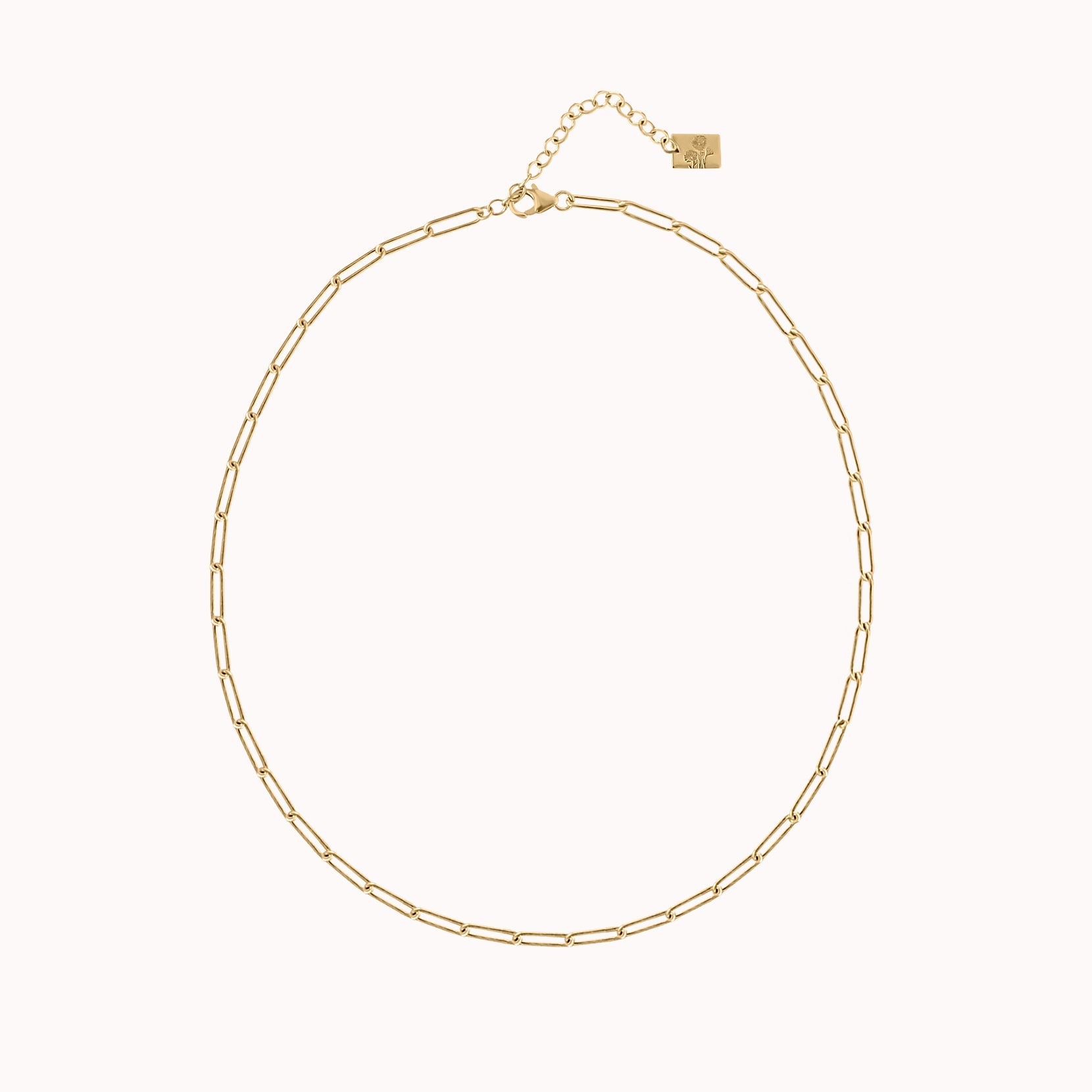 Personalized Paperclip Necklace
