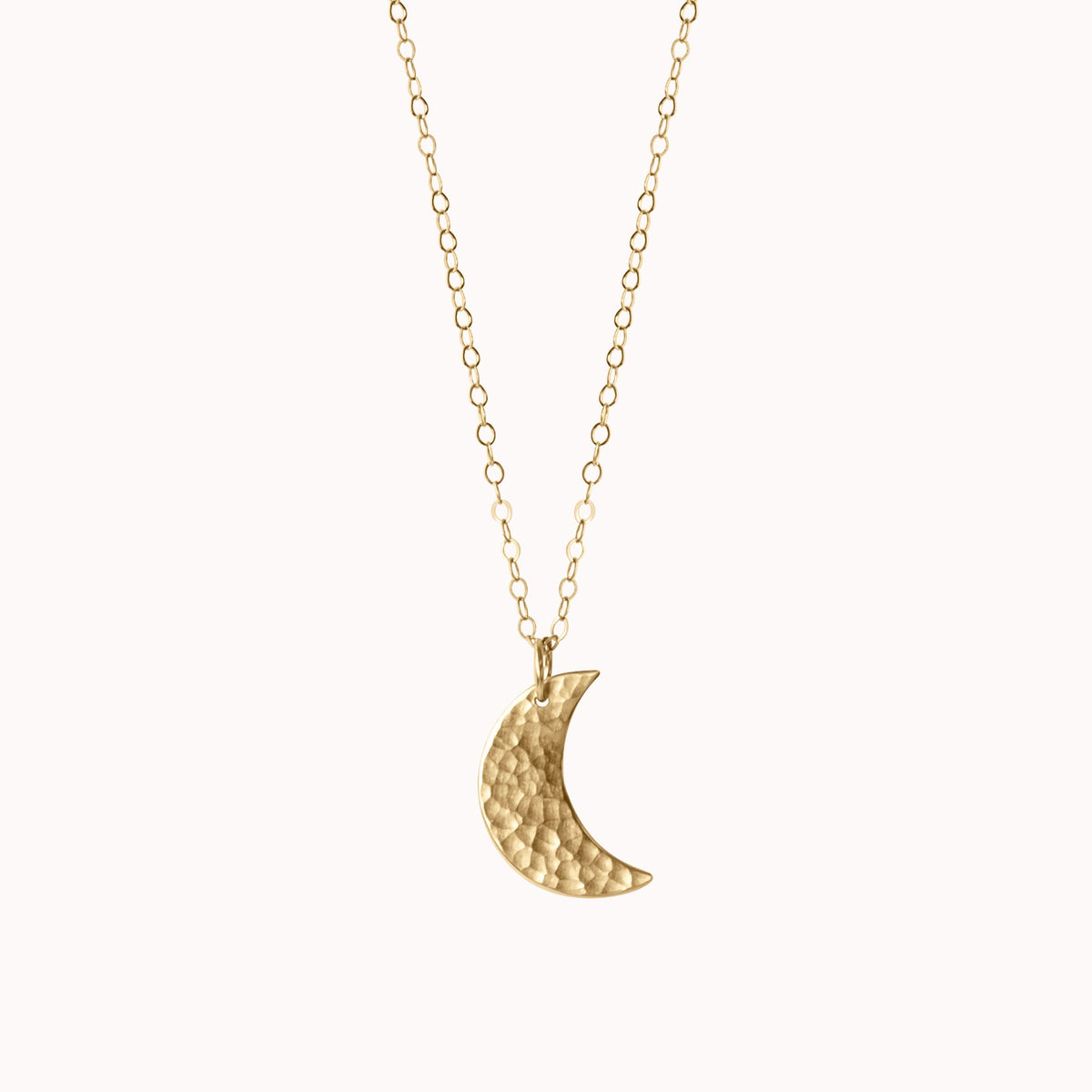 Crescent Moon Necklace - Waterproof + Hypoallergenic Jewelry