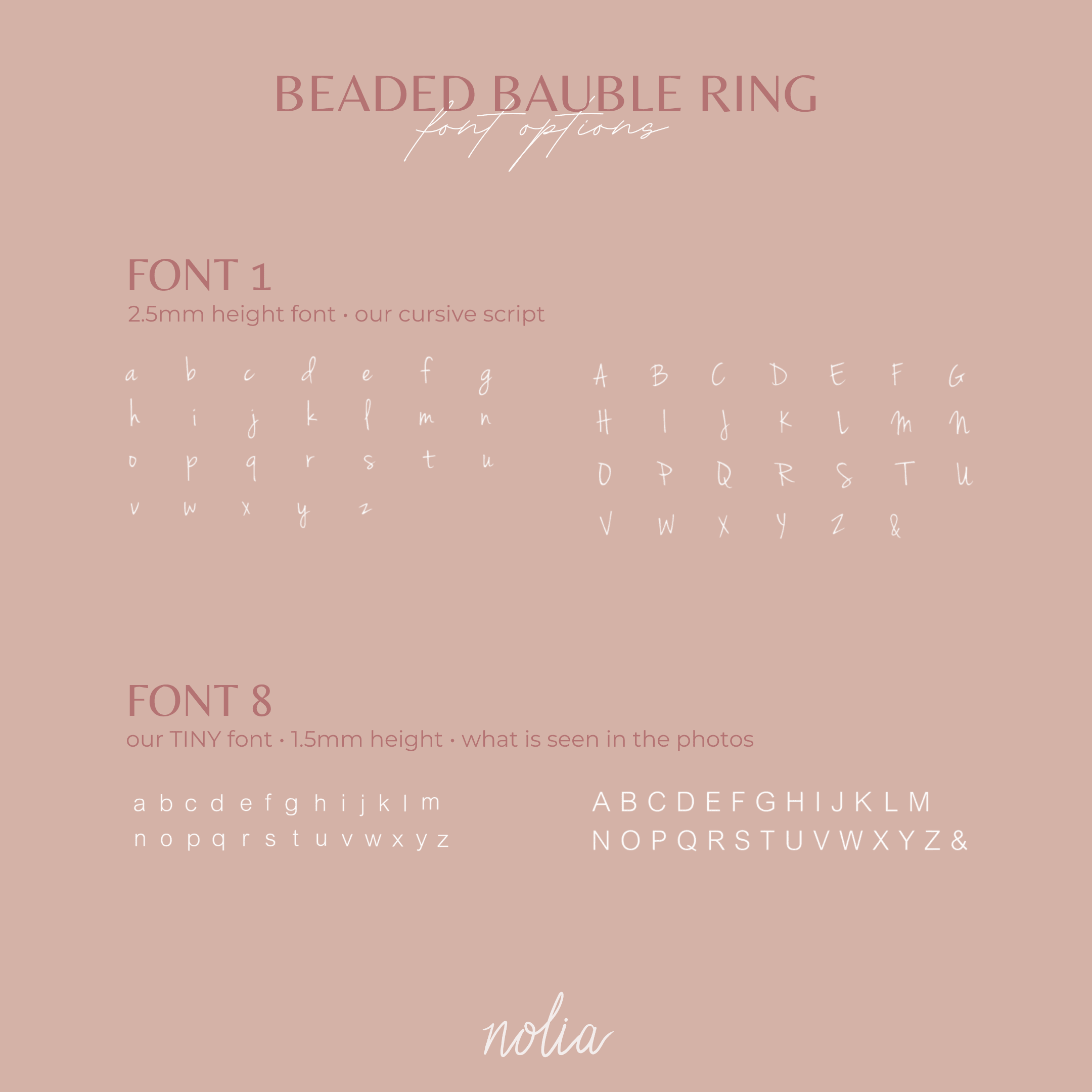 Beaded Bauble Ring - Nolia Jewelry - Meaningful + Sustainably Handcrafted Jewelry