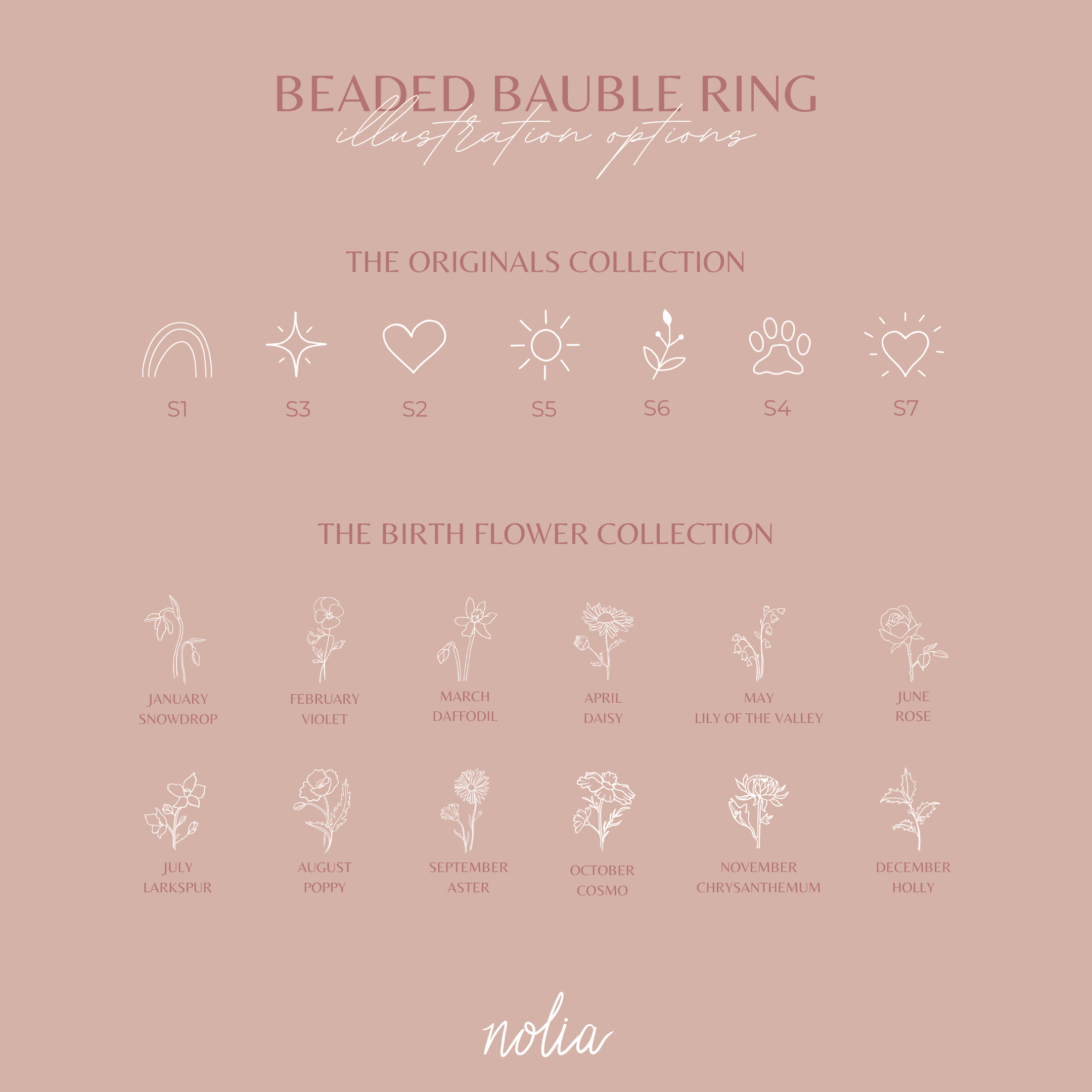 Beaded Bauble Ring - Nolia Jewelry - Meaningful + Sustainably Handcrafted Jewelry