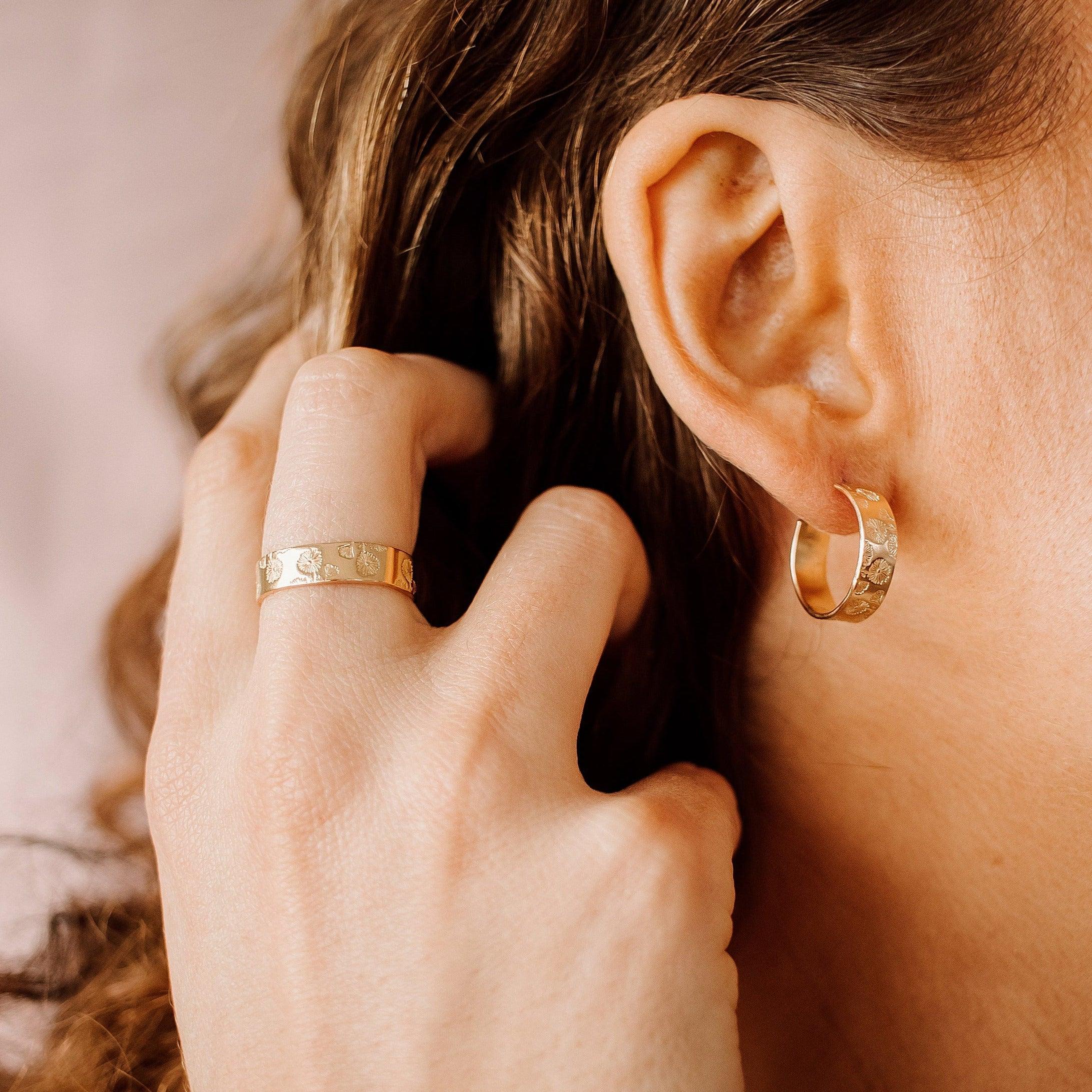 Birth Flower Band - Nolia Jewelry - Meaningful + Sustainably Handcrafted Jewelry