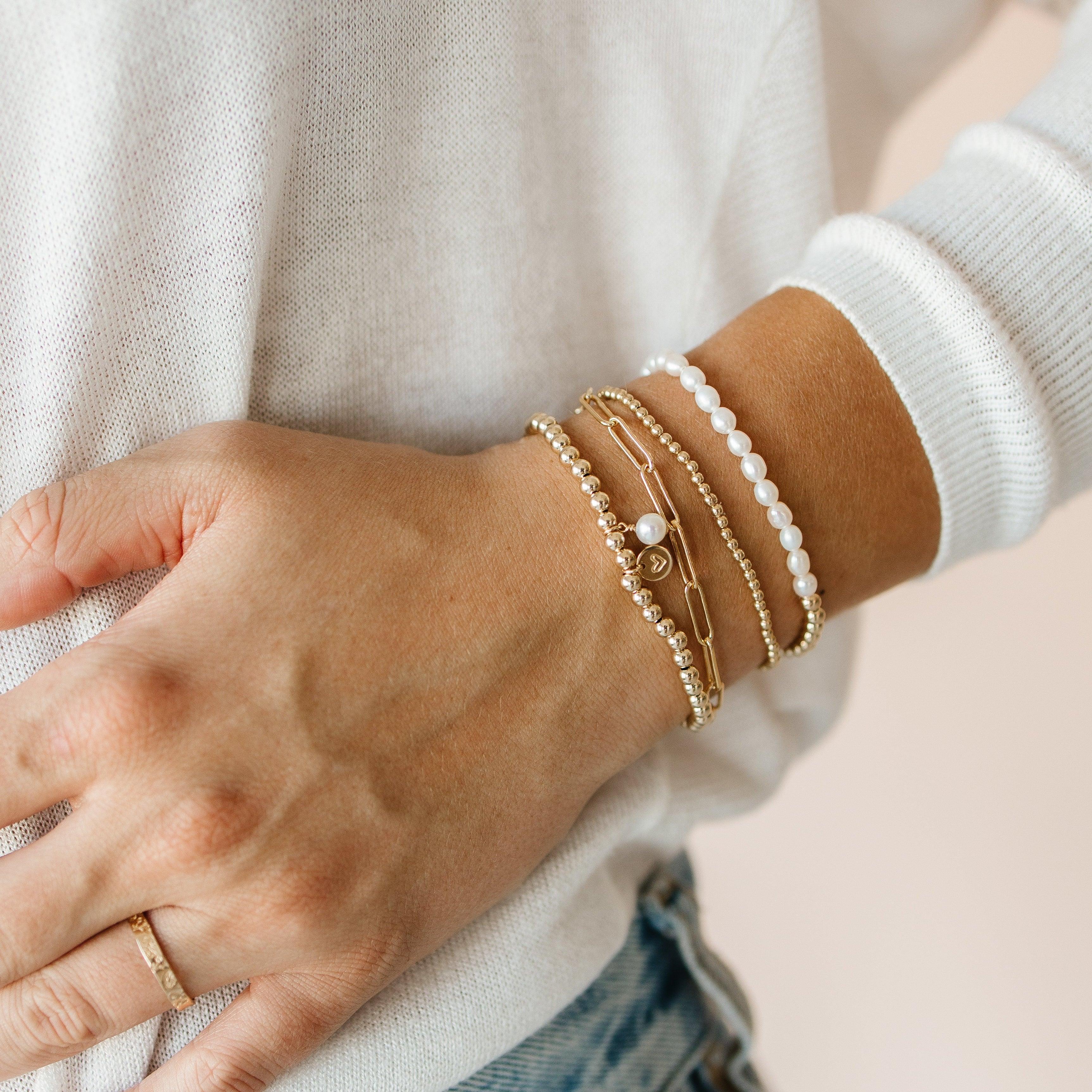 Bold Paperclip Bracelet - Nolia Jewelry - Meaningful + Sustainably Handcrafted Jewelry