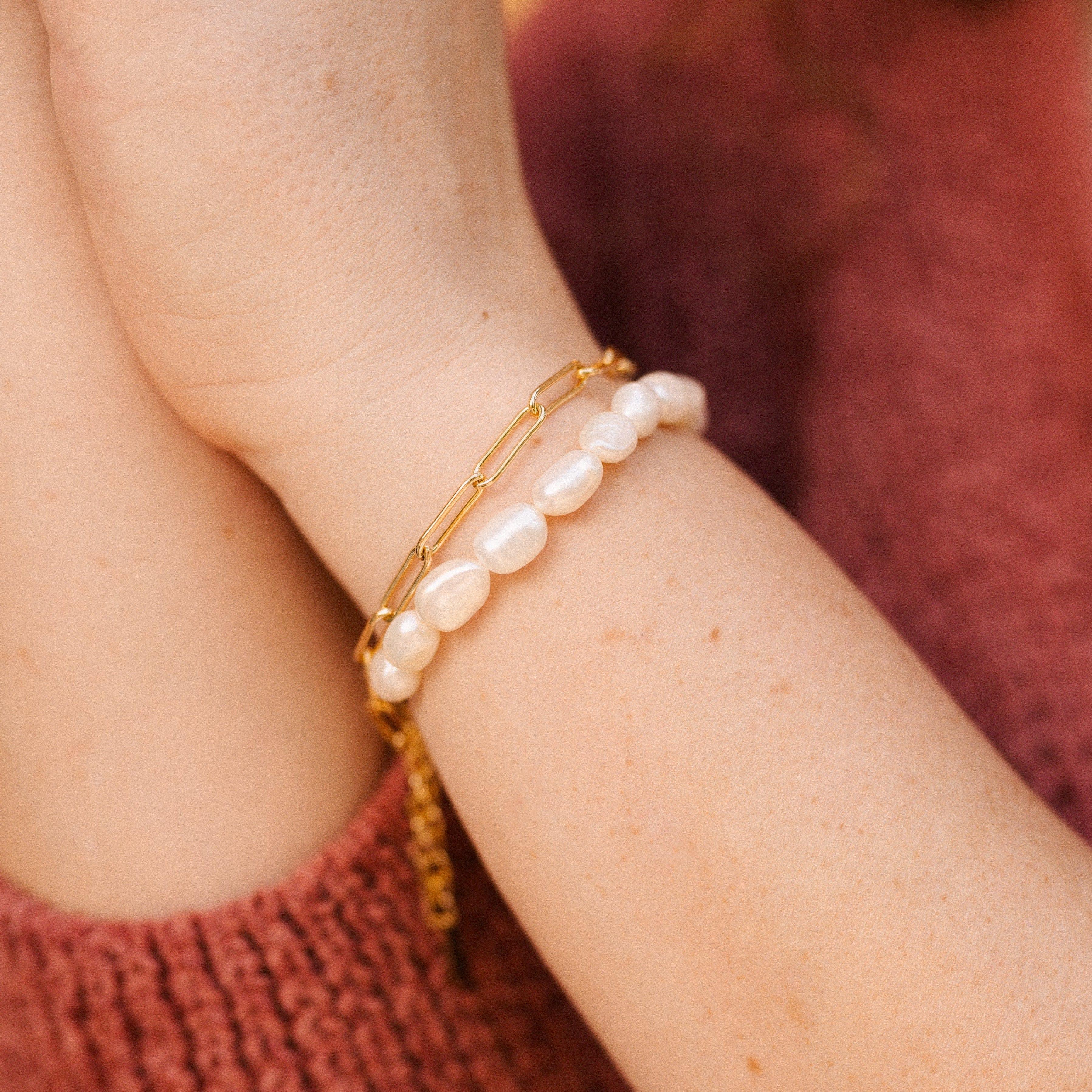 Bold Paperclip Bracelet - Nolia Jewelry - Meaningful + Sustainably Handcrafted Jewelry