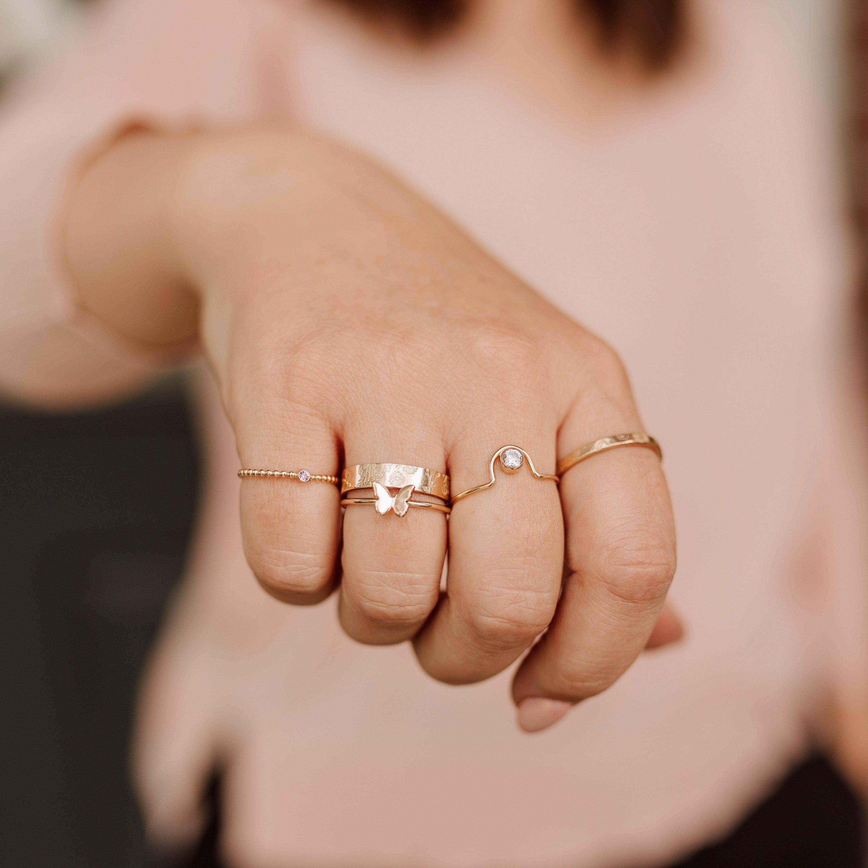 Butterfly Ring - Nolia Jewelry - Meaningful + Sustainably Handcrafted Jewelry