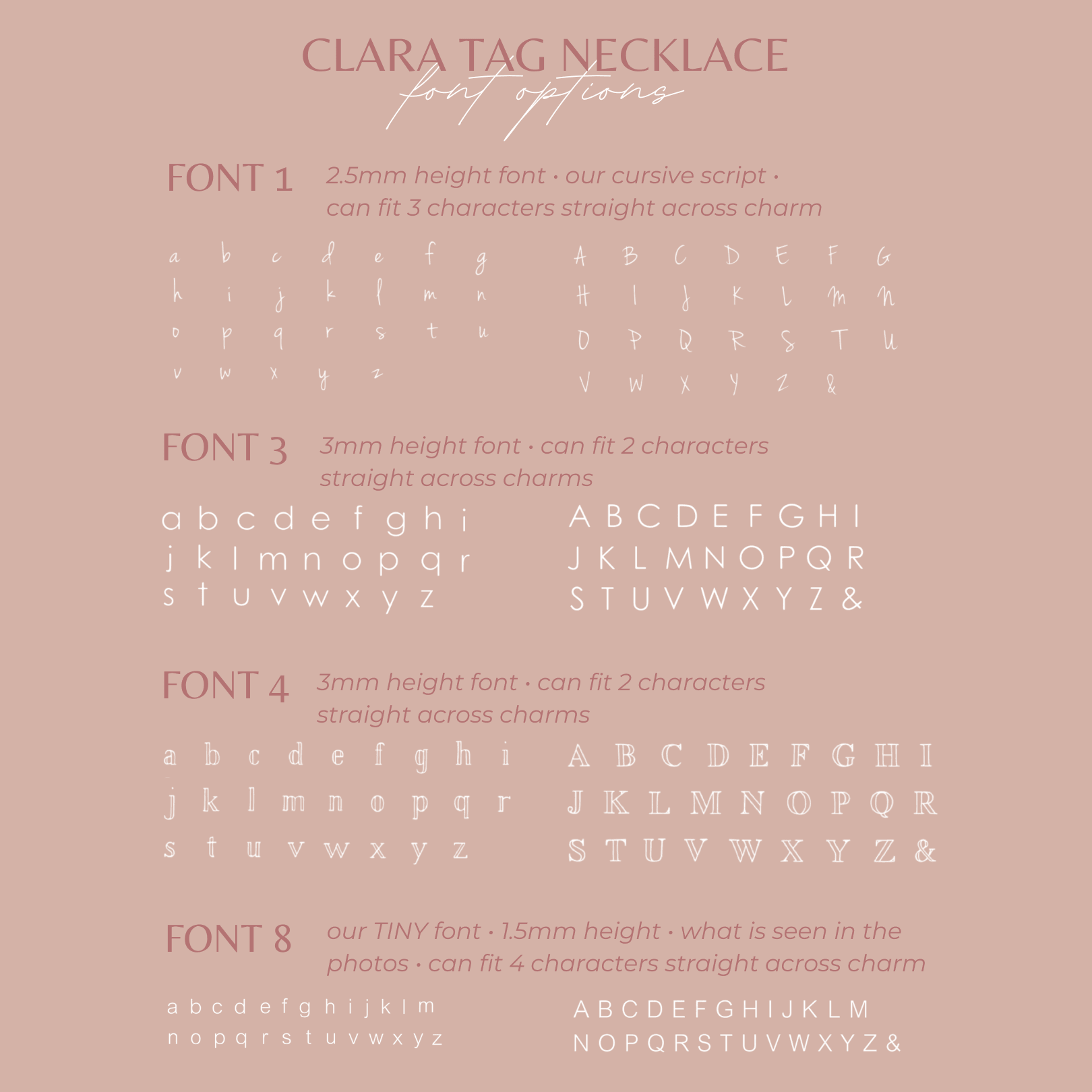 Clara Tag Necklace - Nolia Jewelry - Meaningful + Sustainably Handcrafted Jewelry