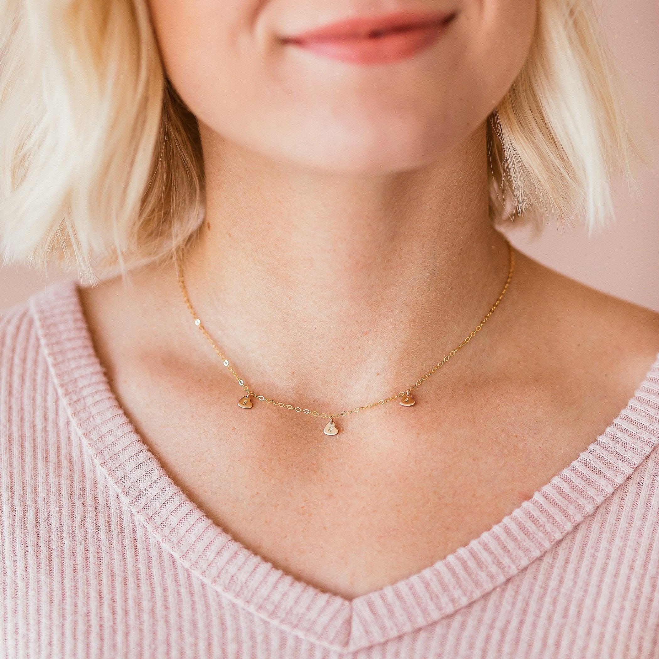 Cleo Heart Choker - Nolia Jewelry - Meaningful + Sustainably Handcrafted Jewelry