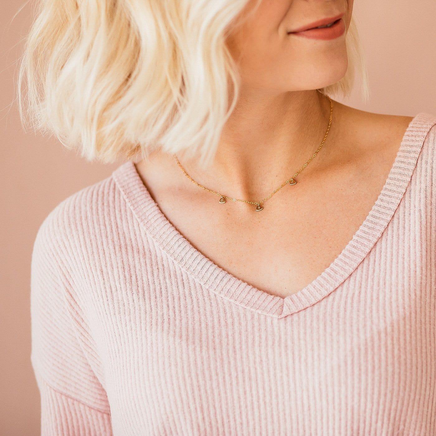 Cleo Heart Choker - Nolia Jewelry - Meaningful + Sustainably Handcrafted Jewelry