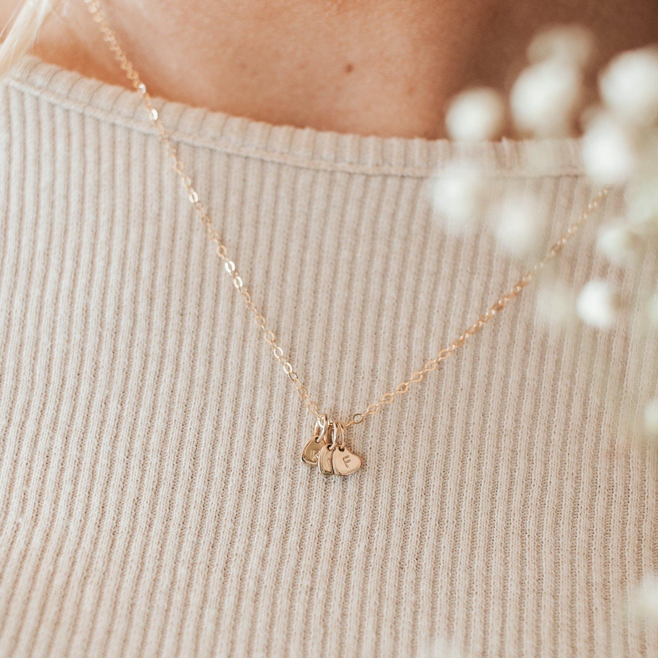 Cleo Heart Necklace - Nolia Jewelry - Meaningful + Sustainably Handcrafted Jewelry