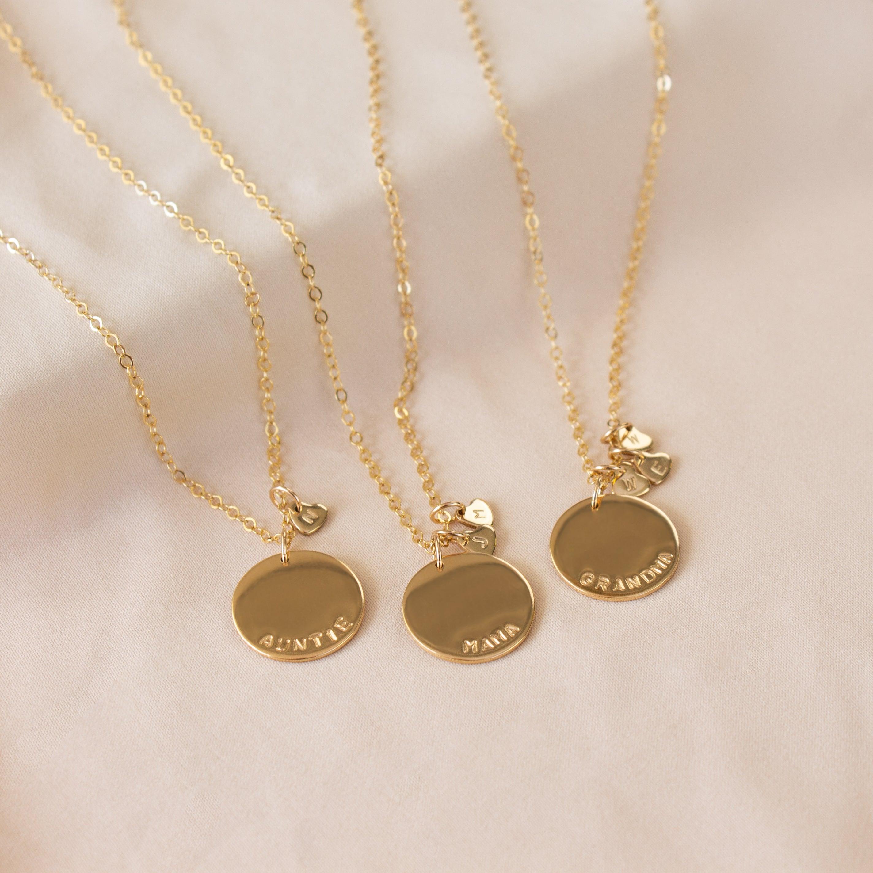 Emilia Personalized Charm Necklace - Nolia Jewelry - Meaningful + Sustainably Handcrafted Jewelry