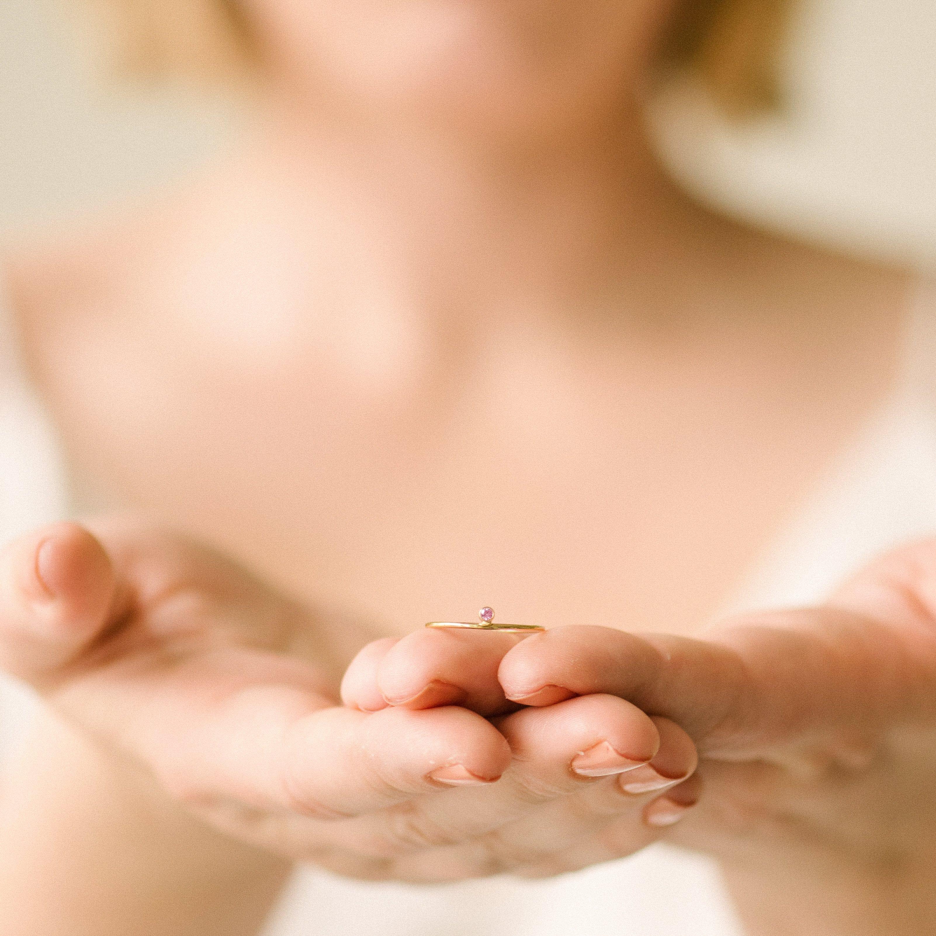 Faye Birthstone Ring ∙ Choose Your Gemstone - Nolia Jewelry - Meaningful + Sustainably Handcrafted Jewelry