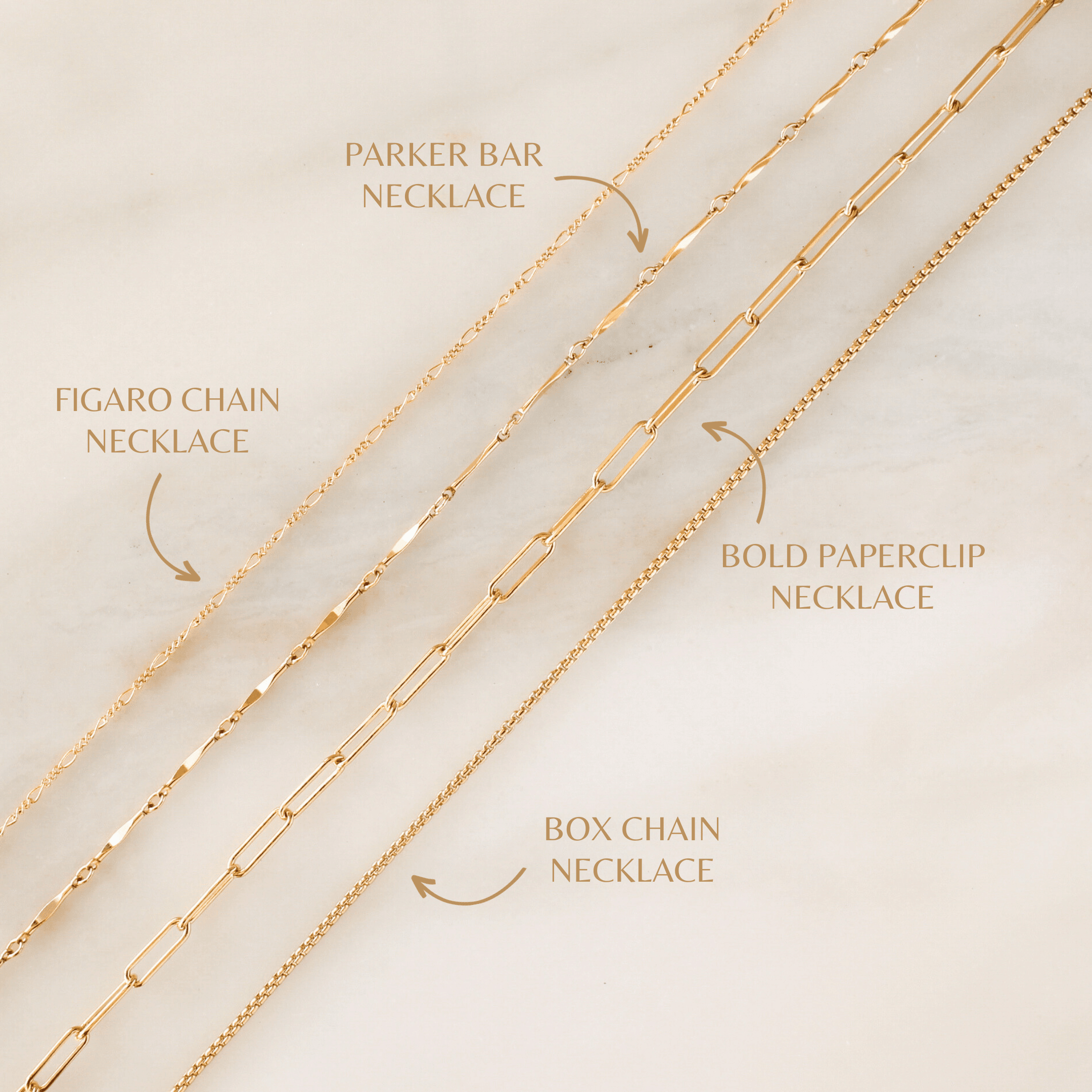Figaro Chain Necklace - Nolia Jewelry - Meaningful + Sustainably Handcrafted Jewelry