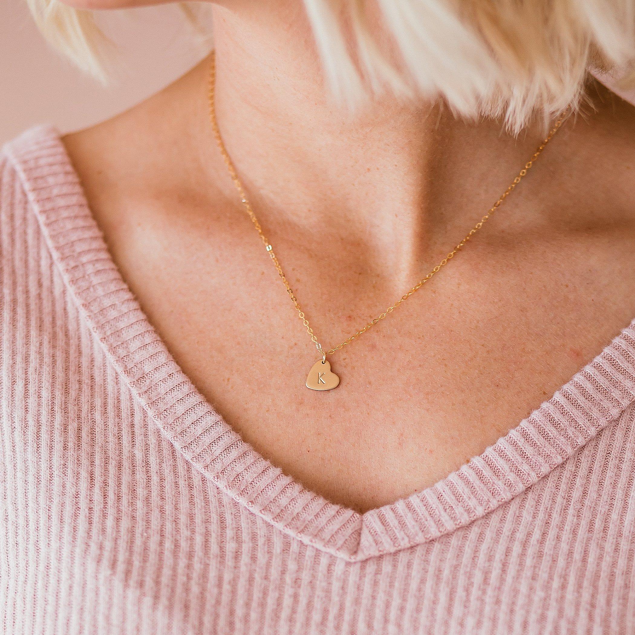 Fiona Heart Necklace - Nolia Jewelry - Meaningful + Sustainably Handcrafted Jewelry