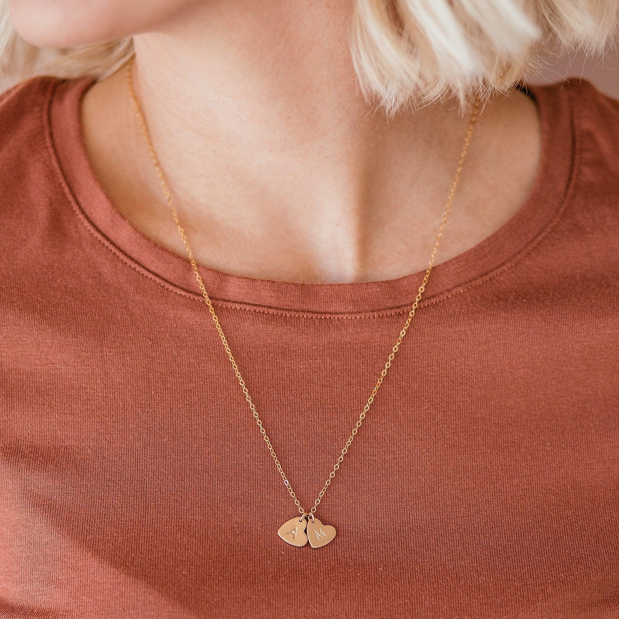 Fiona Heart Necklace - Nolia Jewelry - Meaningful + Sustainably Handcrafted Jewelry
