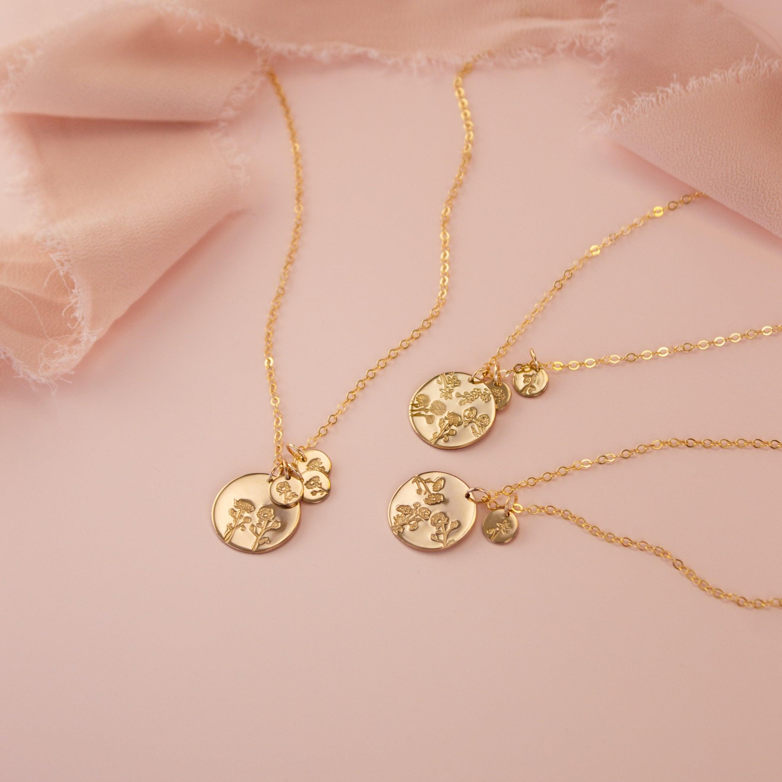 Grandma's Garden Necklace - Nolia Jewelry - Meaningful + Sustainably Handcrafted Jewelry