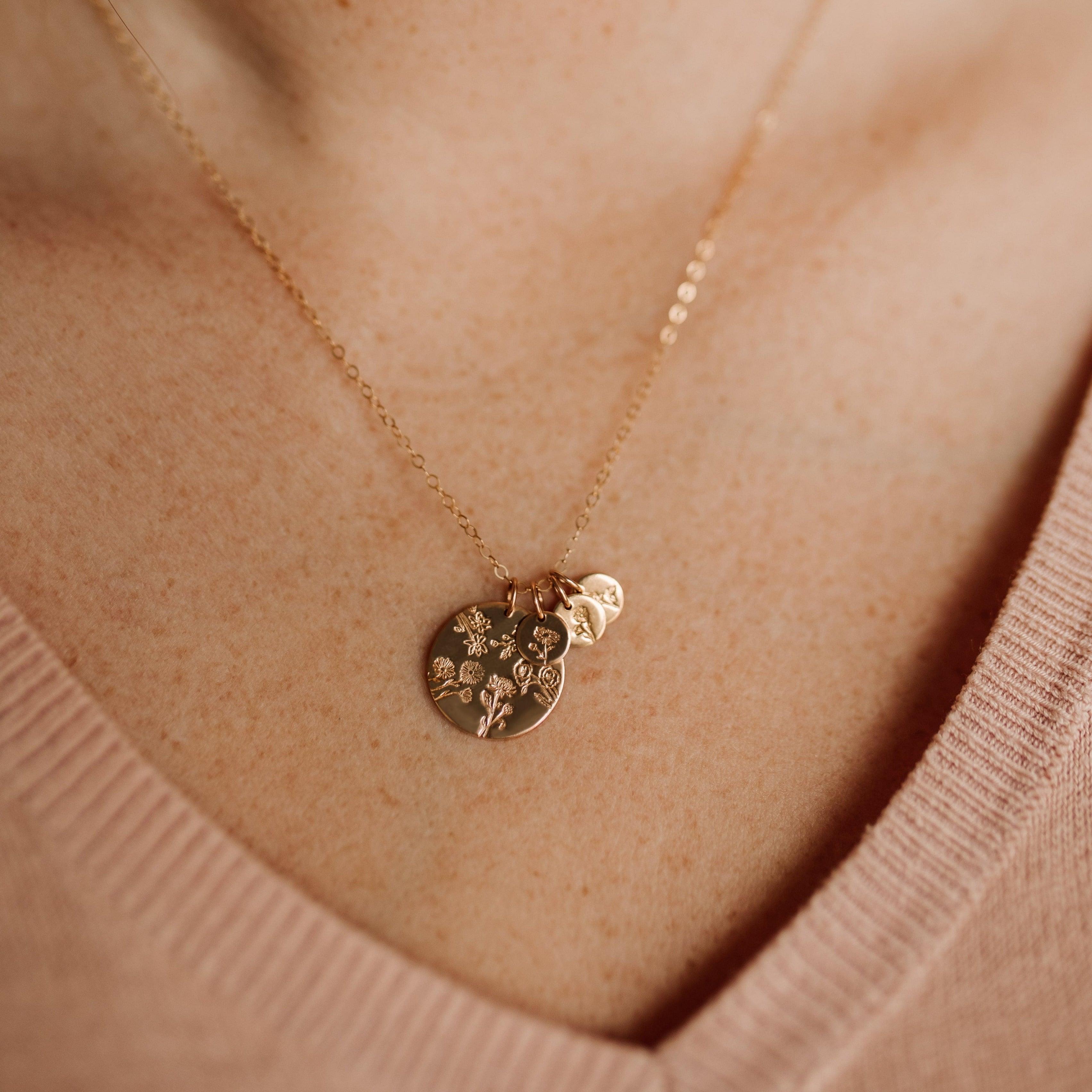 Grandma's Garden Necklace - Nolia Jewelry - Meaningful + Sustainably Handcrafted Jewelry