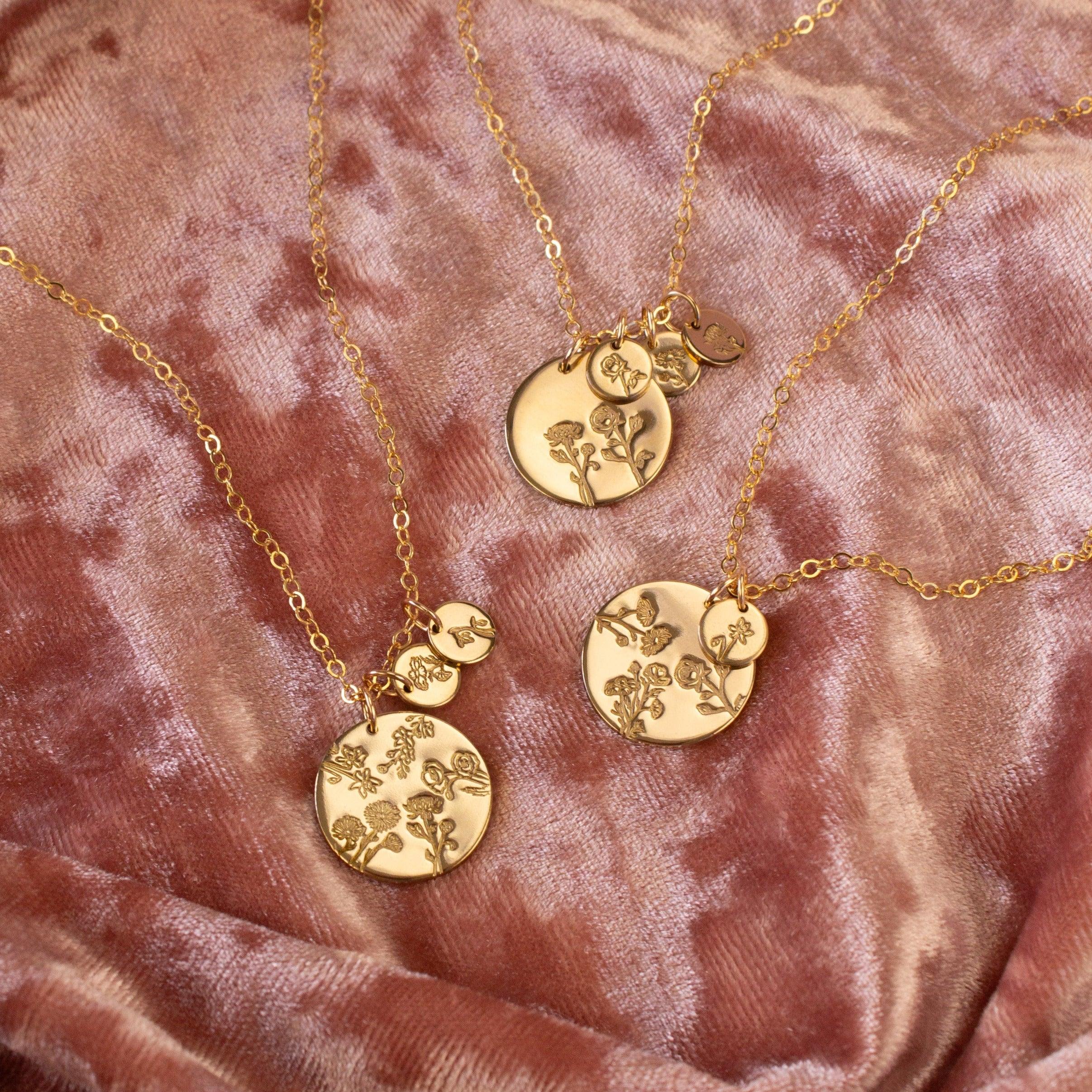 Grandma's Garden Necklace - Nolia Jewelry - Meaningful + Sustainably Handcrafted Jewelry