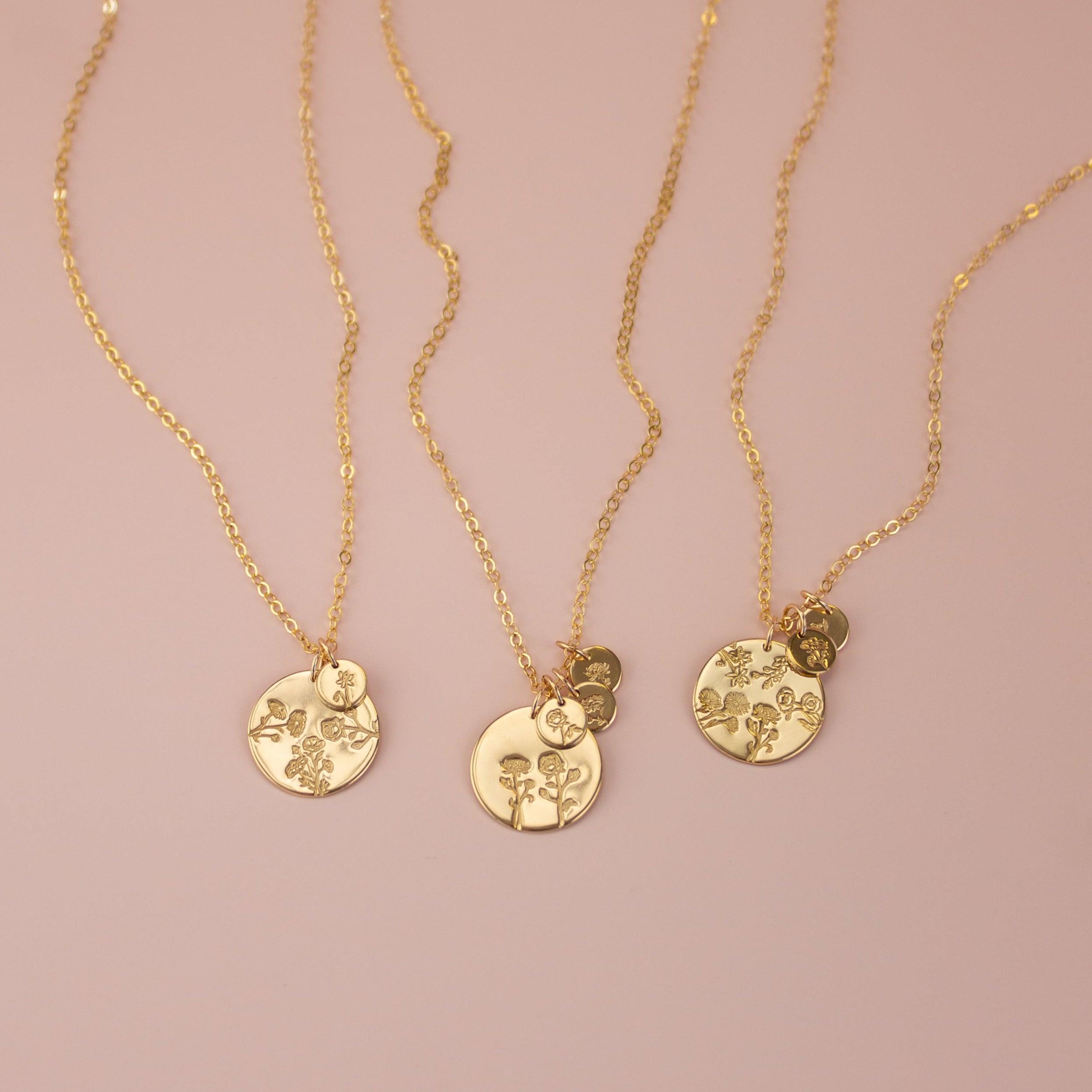 Grandma's Garden Necklace - Nolia Jewelry - Meaningful + Sustainably Handcrafted Jewelry
