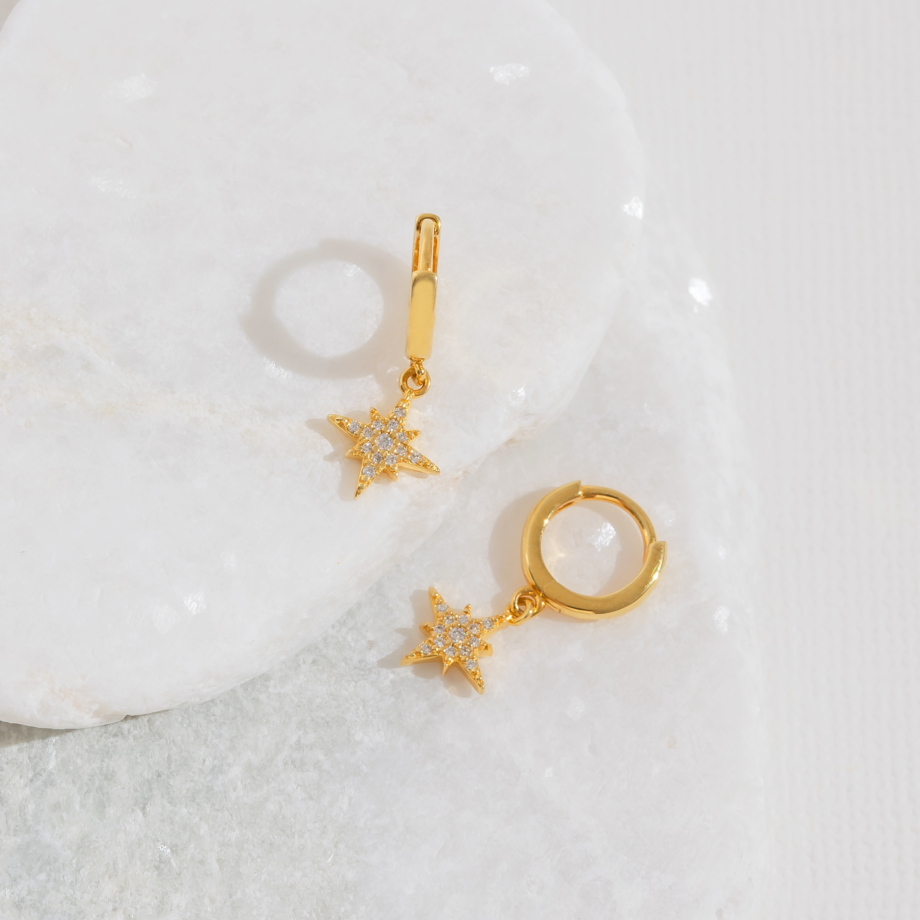 Leo Hoop Earrings