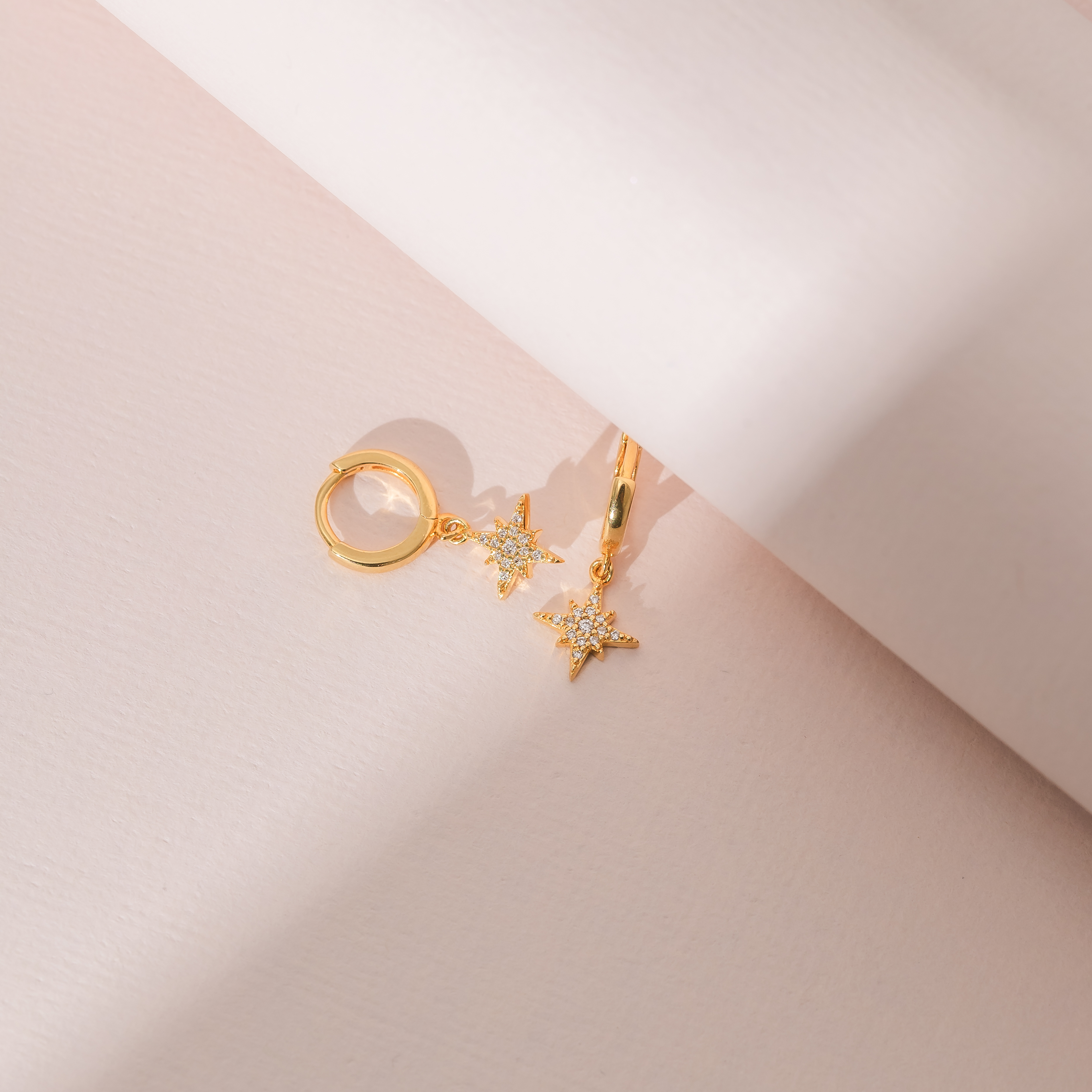 Leo Hoop Earrings