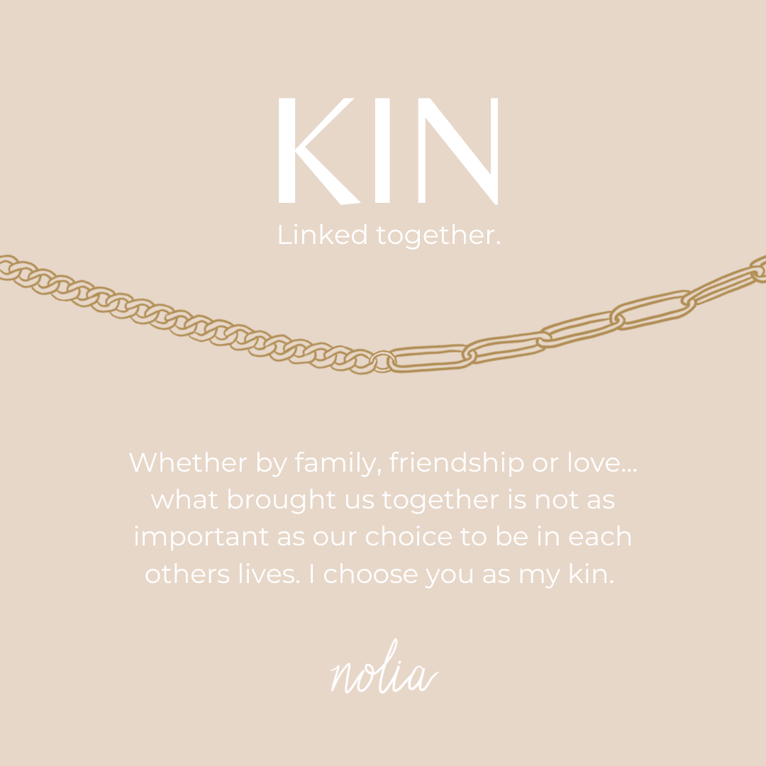 Kin Chain Necklace - Nolia Jewelry - Meaningful + Sustainably Handcrafted Jewelry
