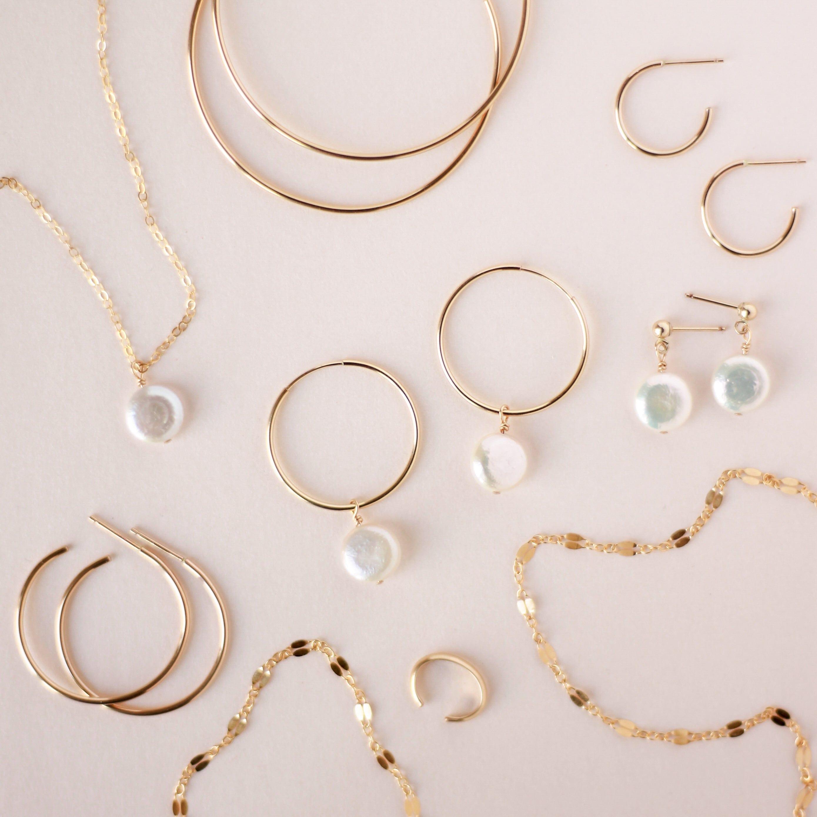 Lana Pearl Drop Earrings - Nolia Jewelry - Meaningful + Sustainably Handcrafted Jewelry