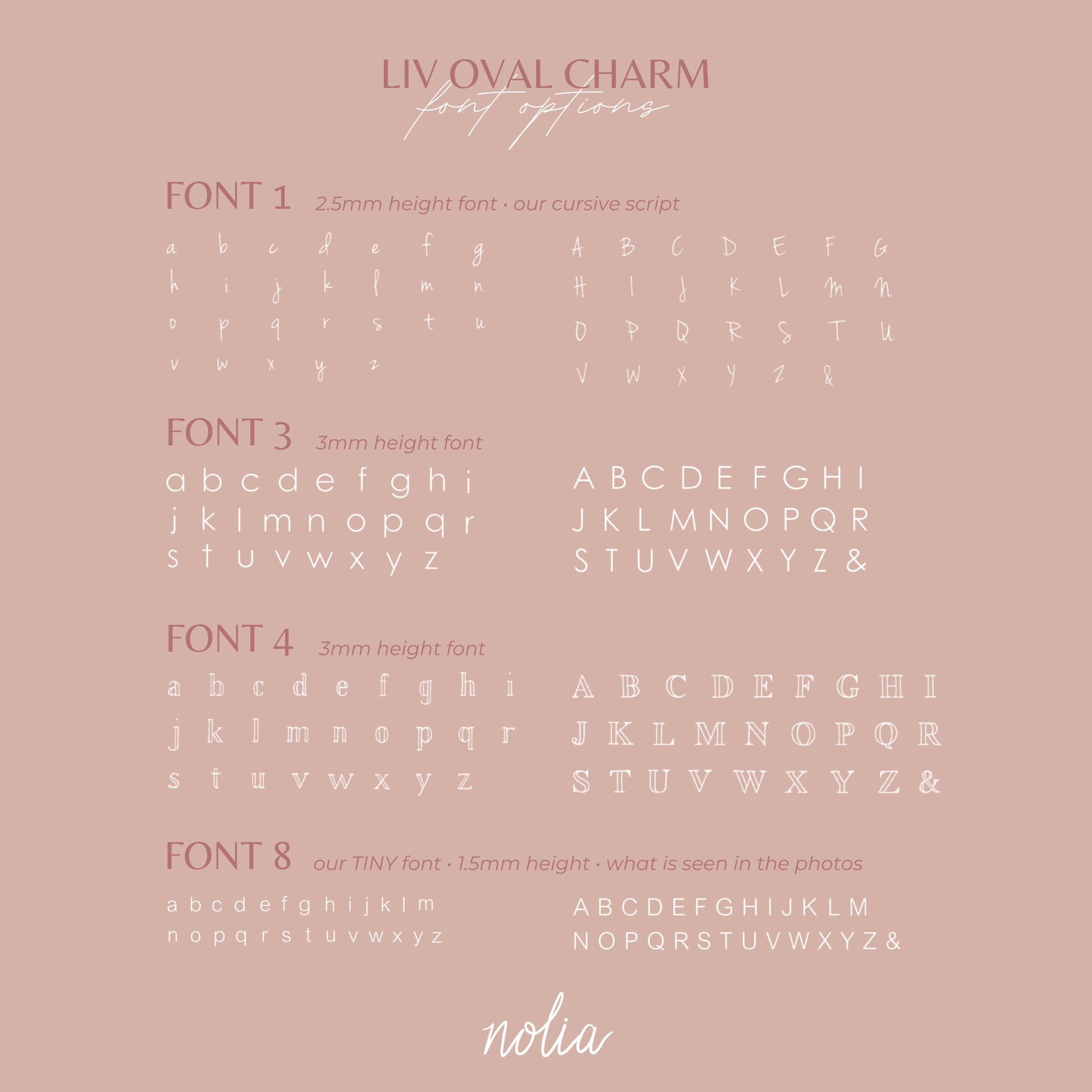 Liv Oval Charm • Add On - Nolia Jewelry - Meaningful + Sustainably Handcrafted Jewelry