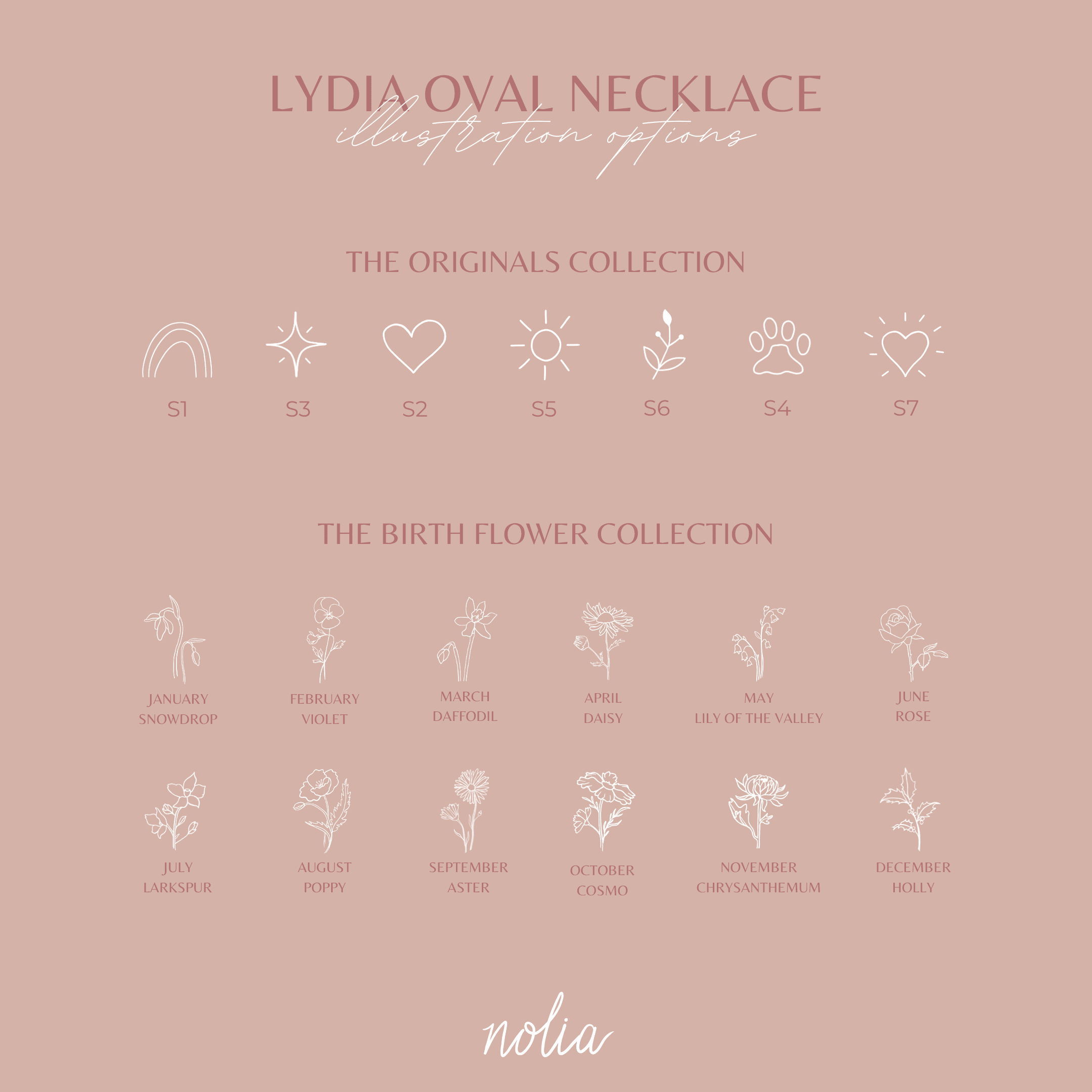 Lydia Oval Initial Necklace - Nolia Jewelry - Meaningful + Sustainably Handcrafted Jewelry
